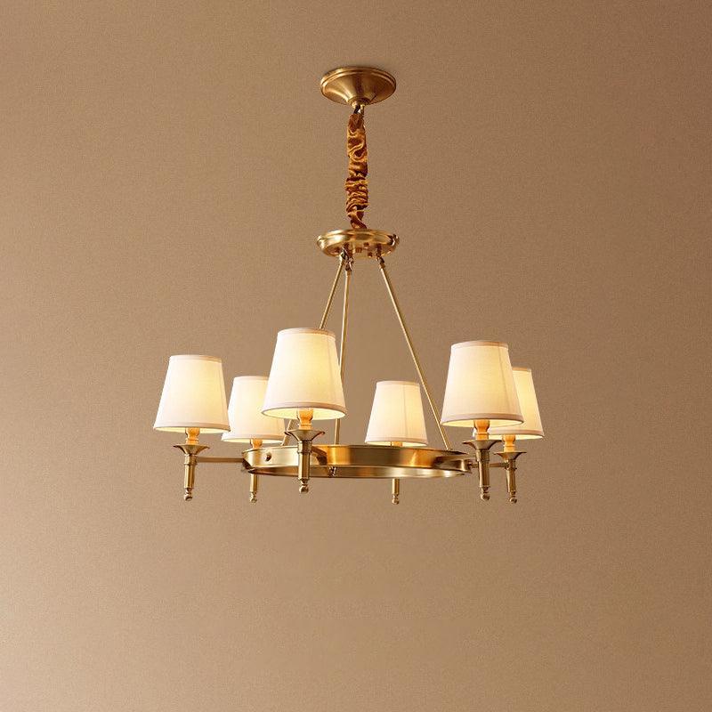 Antique Brass Chandelier - Lumpaz