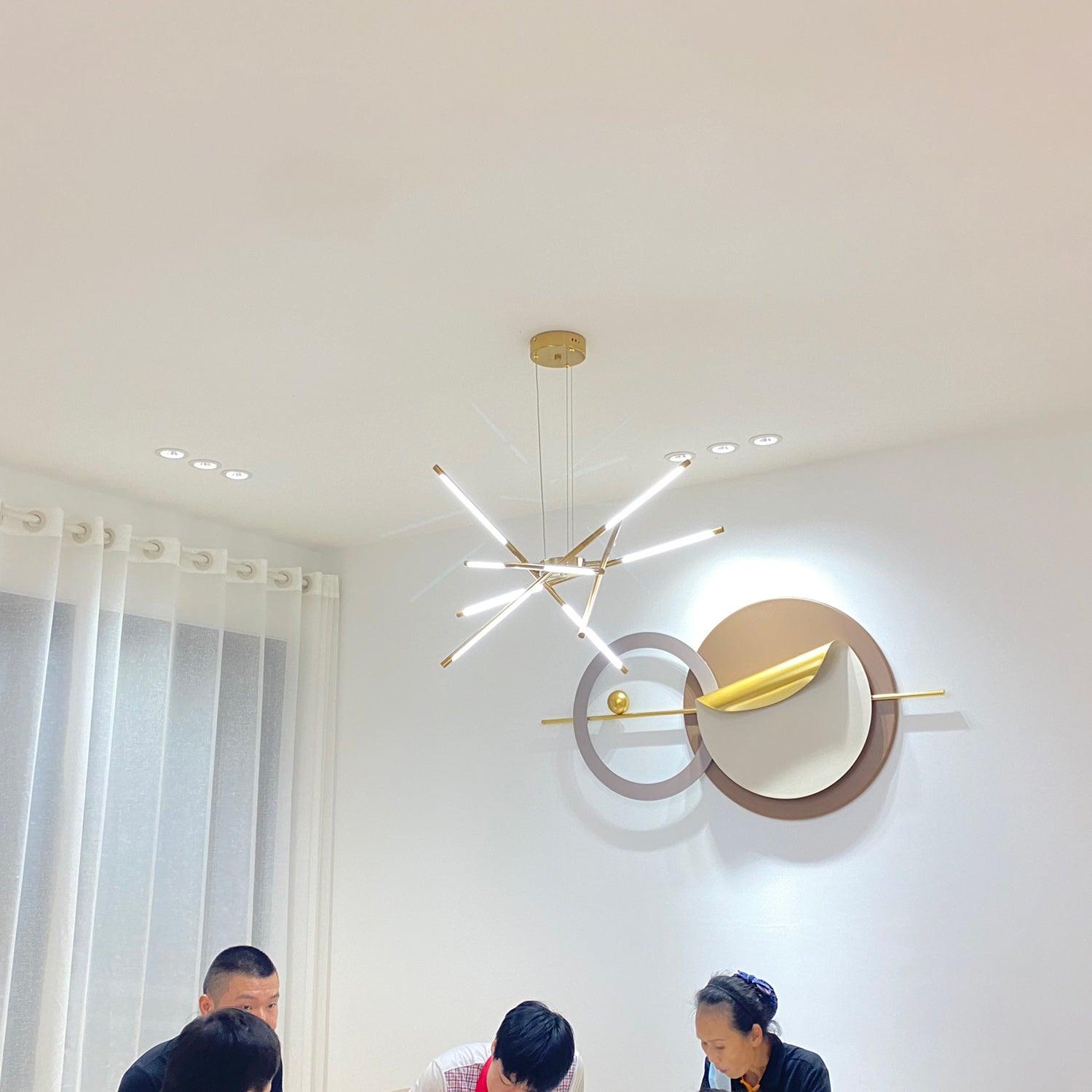 Rotatable LED Chandelier - Lumpaz