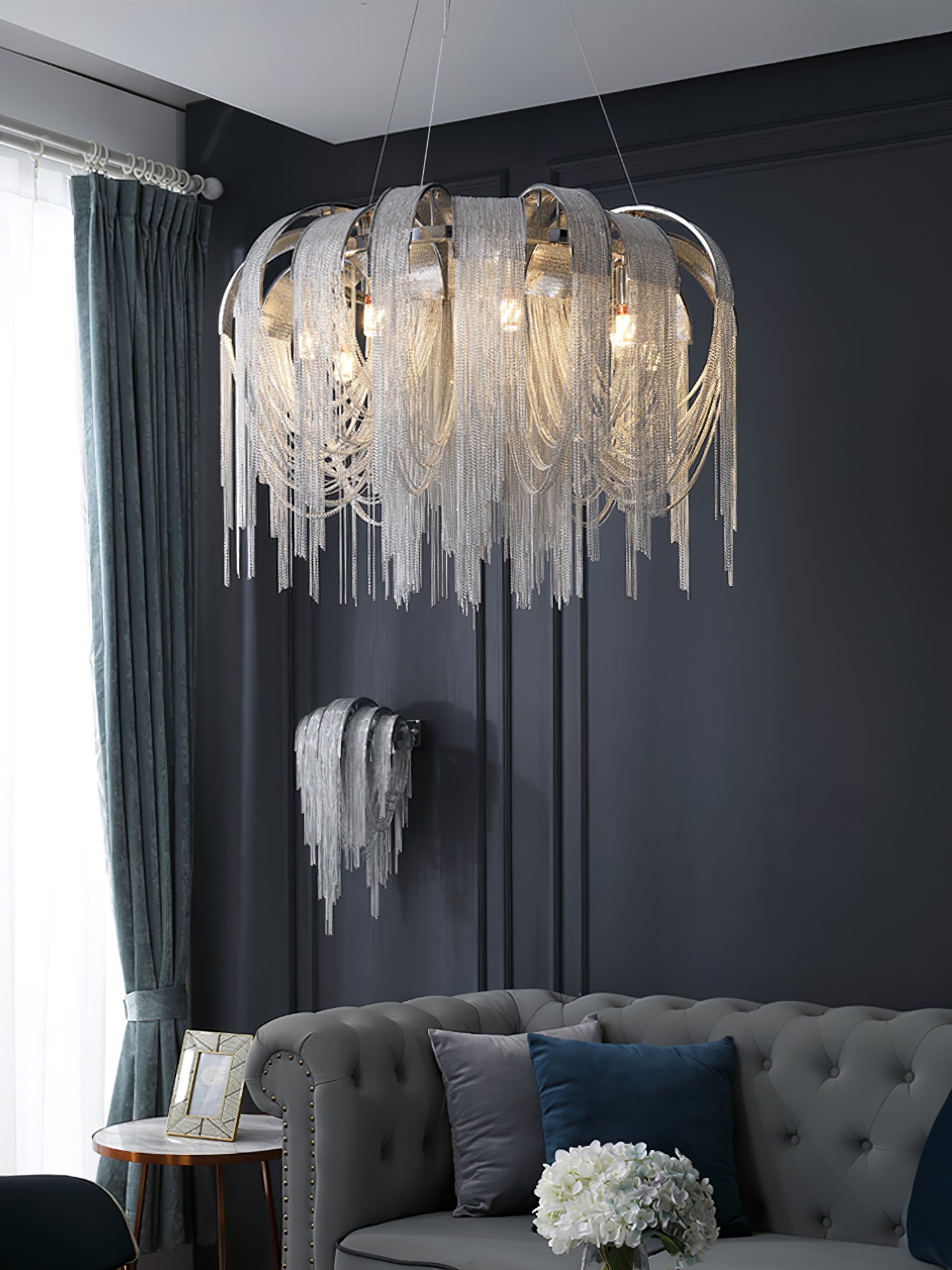 Length Chains Chandelier - Lumpaz