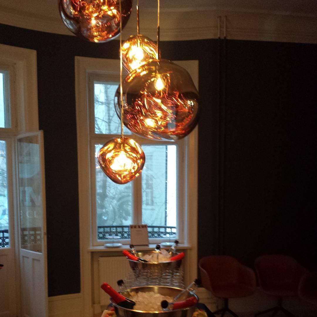 Multi Lava Round Pendant Lamp - Lumpaz
