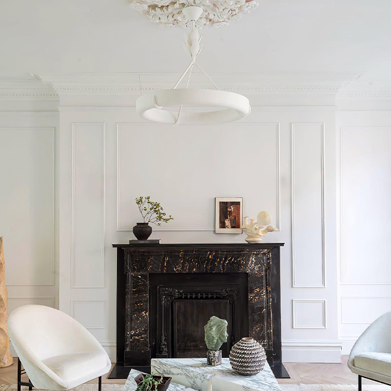 Tinsley Plaster Chandelier - Lumpaz