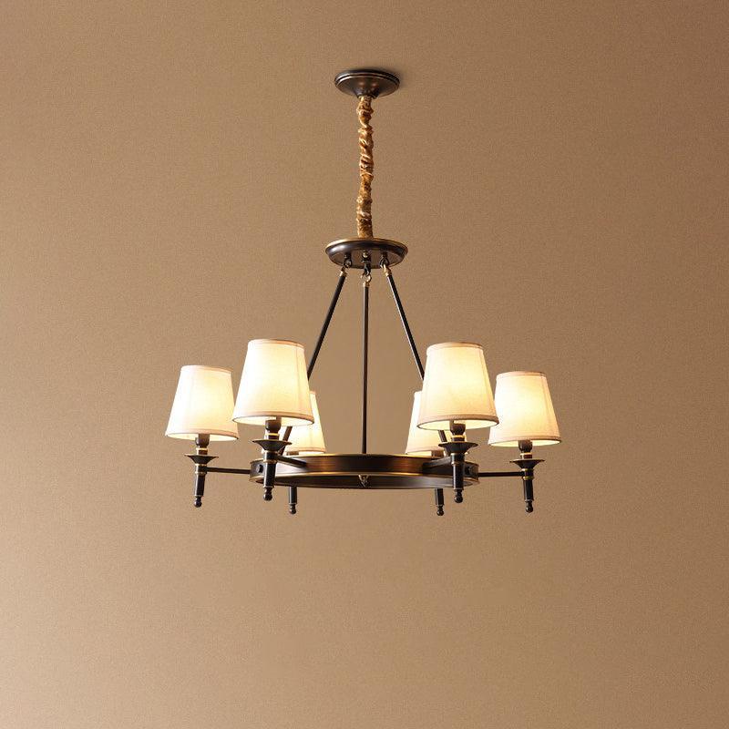 Antique Brass Chandelier - Lumpaz