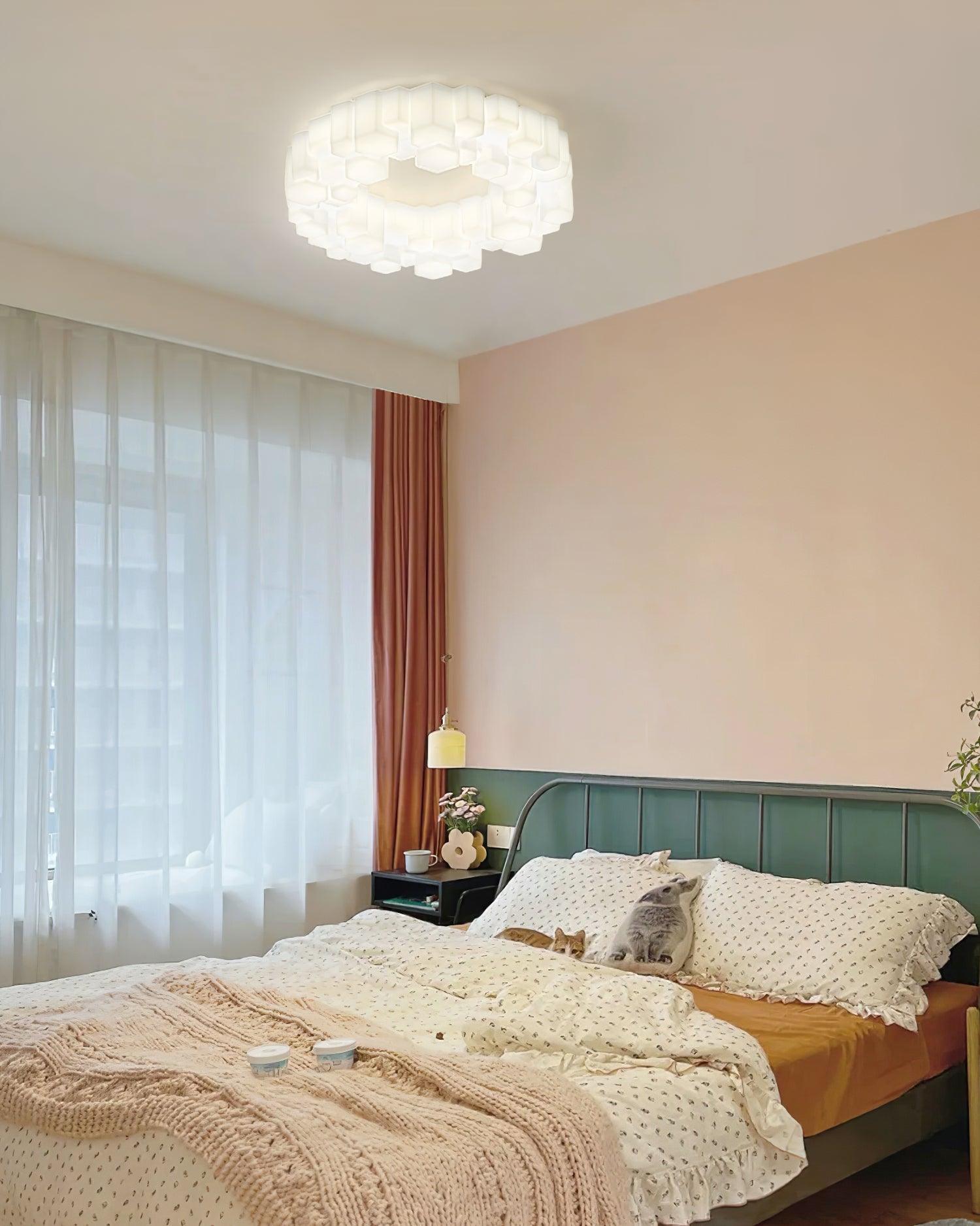 Honeycomb Ceiling Lamp - Lumpaz