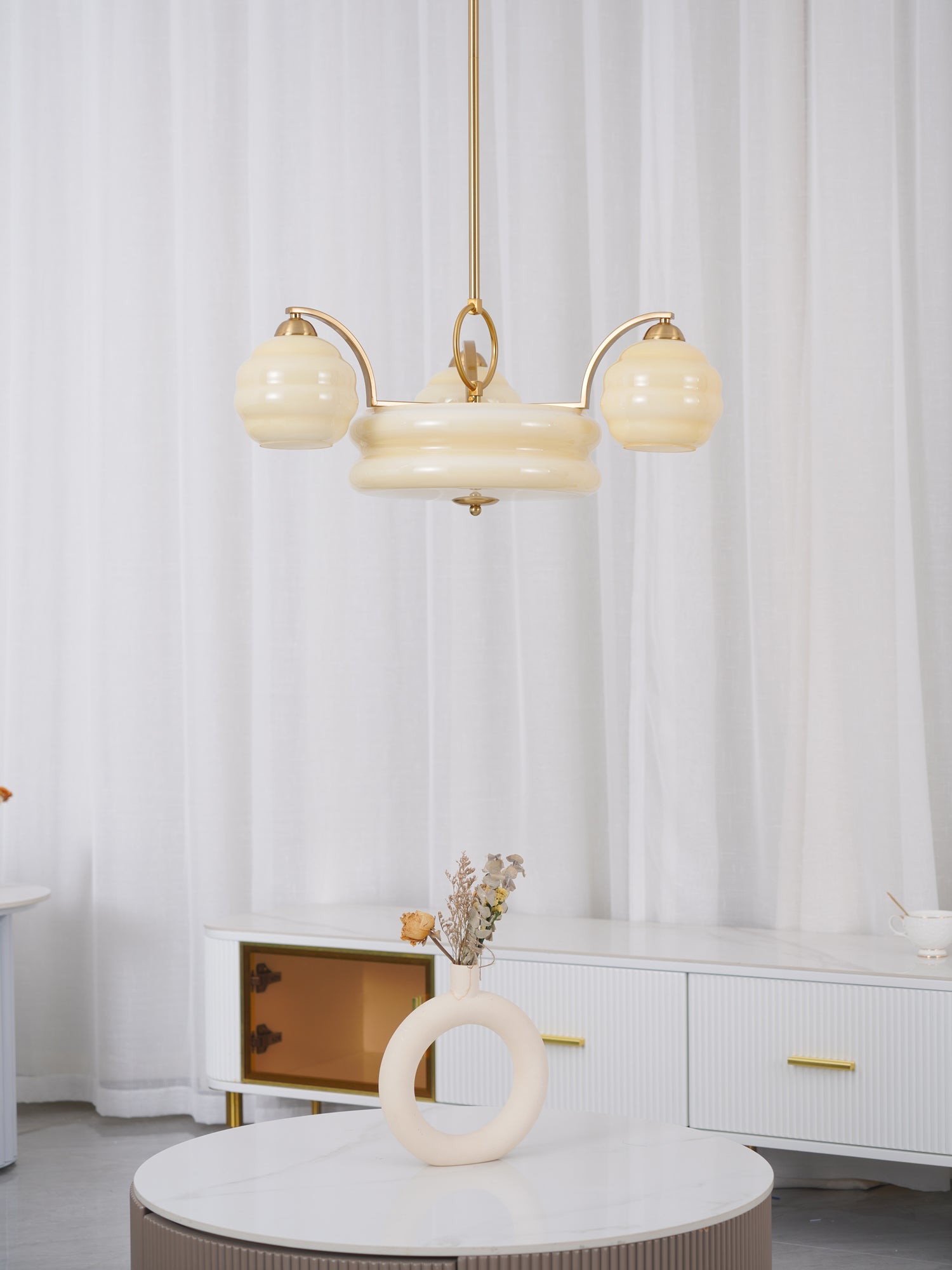 Art Deco Vintage Chandelier - Lumpaz