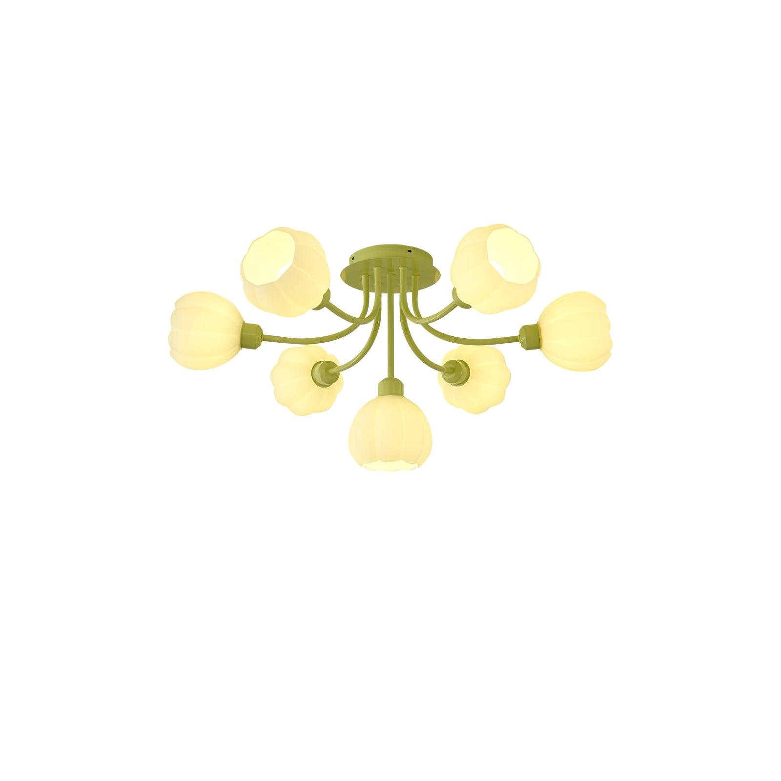 Pumpkin Matcha Ceiling Lamp - Lumpaz