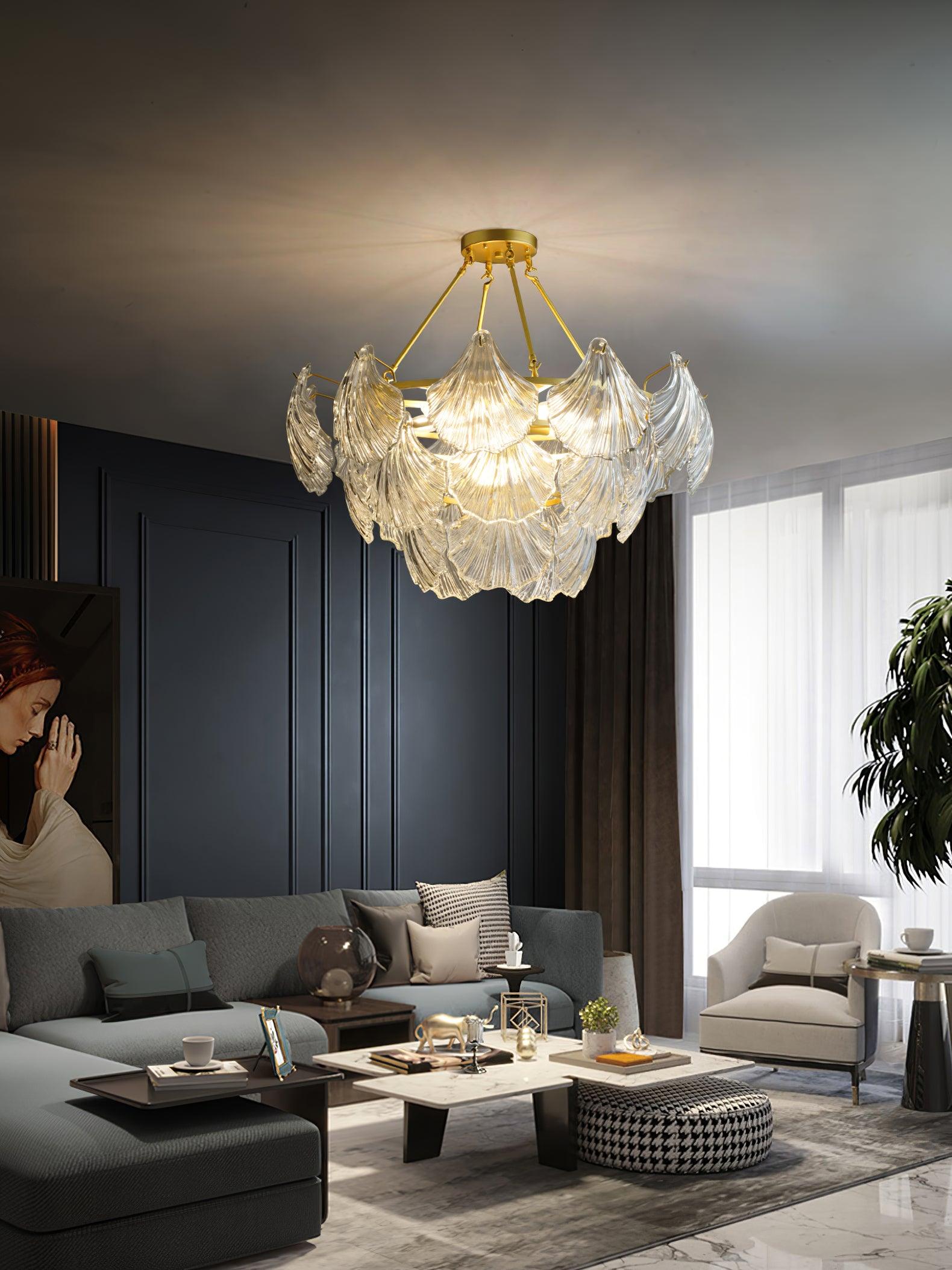 Ribbed Shell Ceiling light - Lumpaz