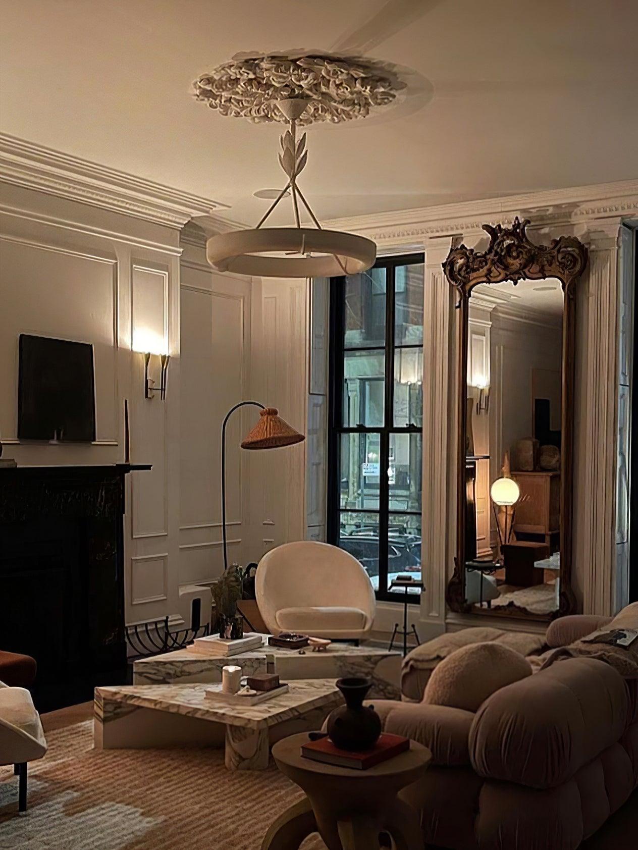 Tinsley Plaster Chandelier - Lumpaz