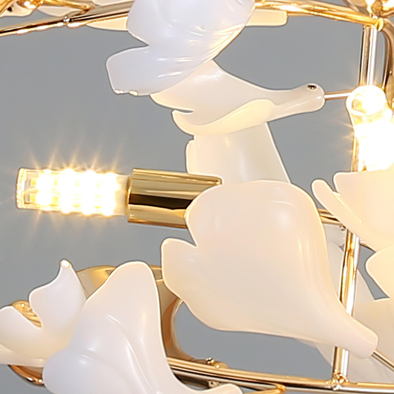 Gingko Chandelier H - Lumpaz