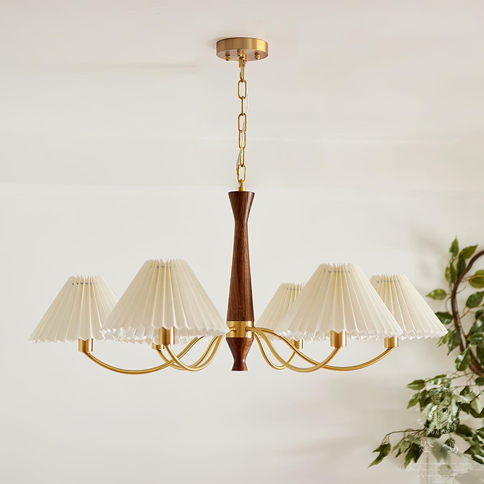 Pleated Chandelier - Lumpaz