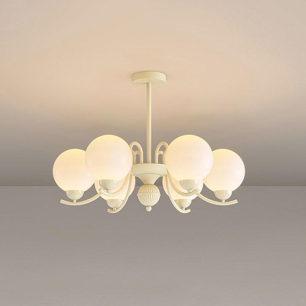 Vanilla Ball Chandelier - Lumpaz