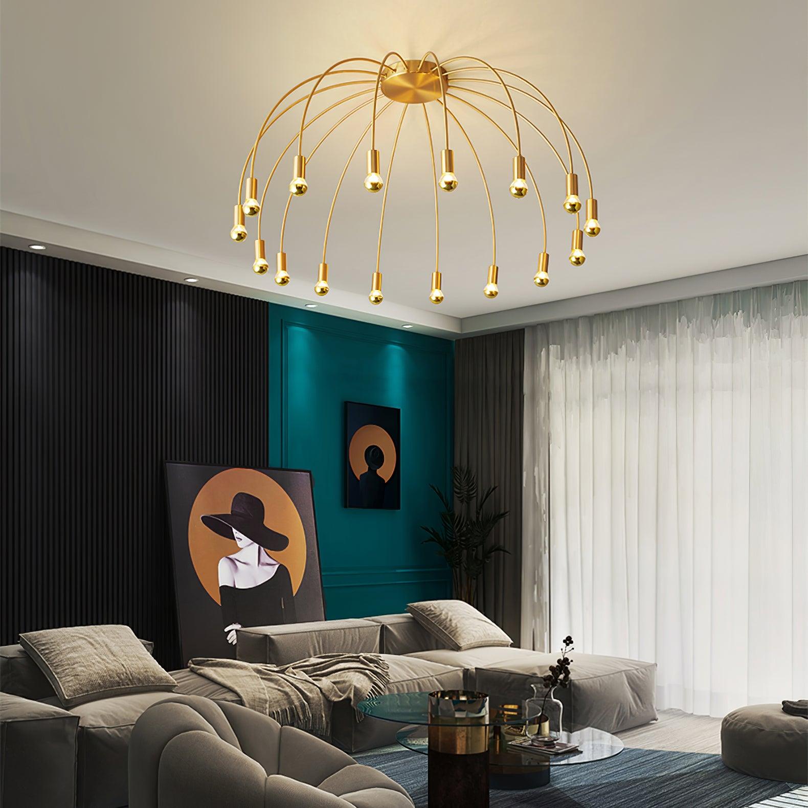 Fireworks Ceiling Lamp - Lumpaz