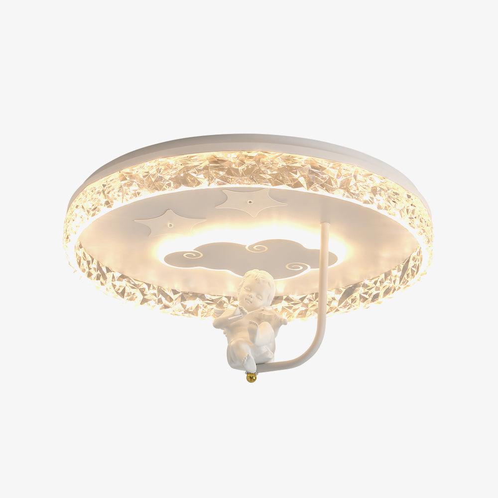 Round Carousel Children's Ceiling Lamp - Lumpaz