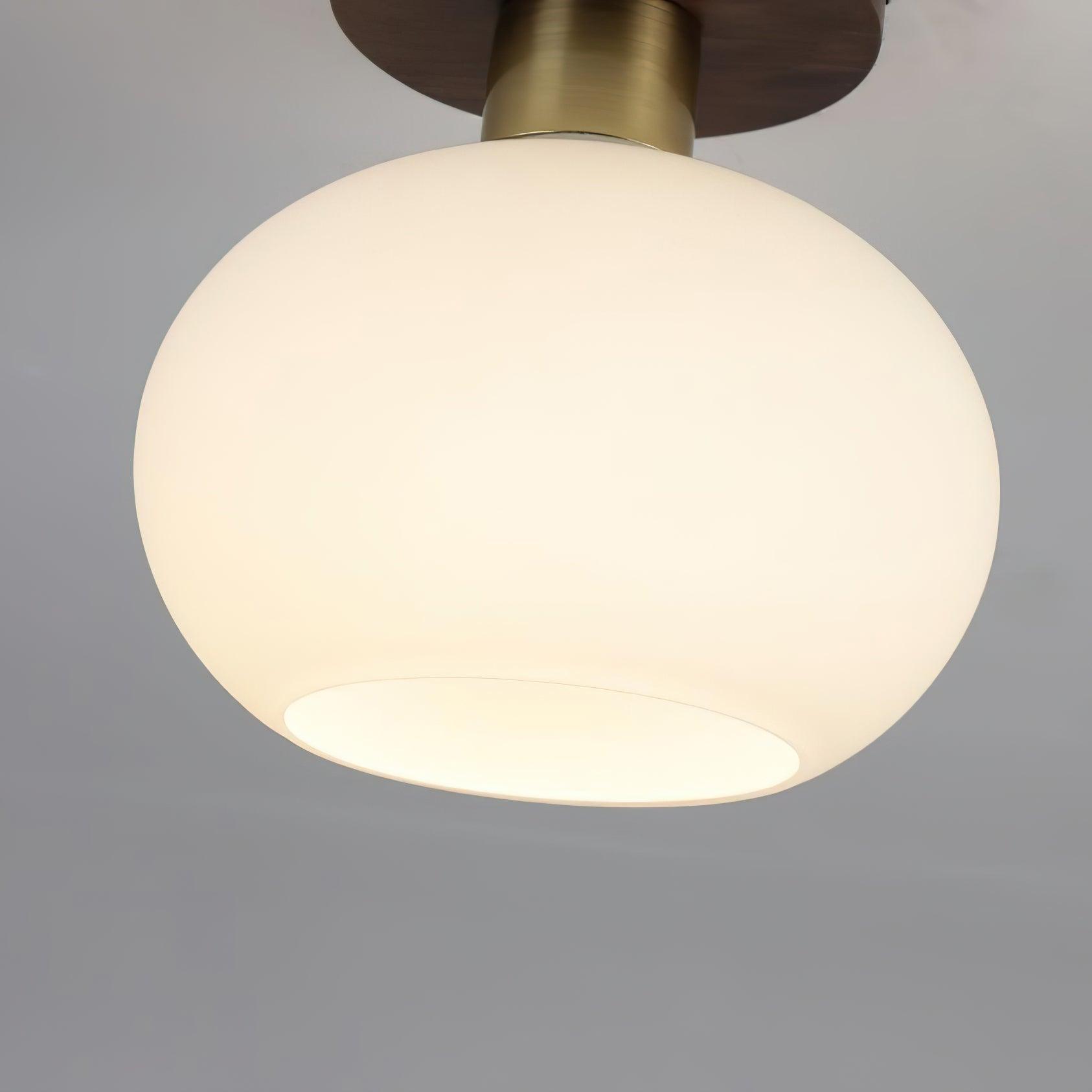 White Shell Ceiling Lamp - Lumpaz