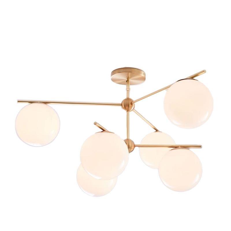 Sphere & Stem Chandelier - Lumpaz
