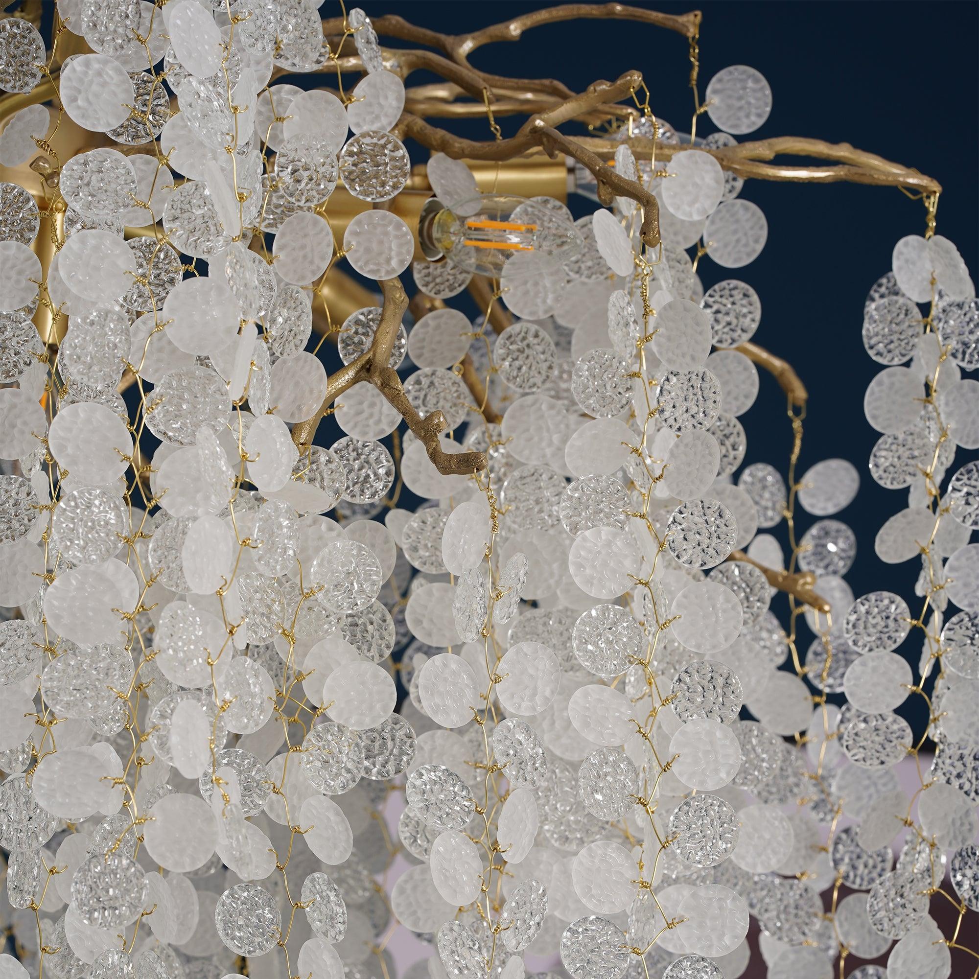 Shiro Noda Crystal Chandelier - Lumpaz