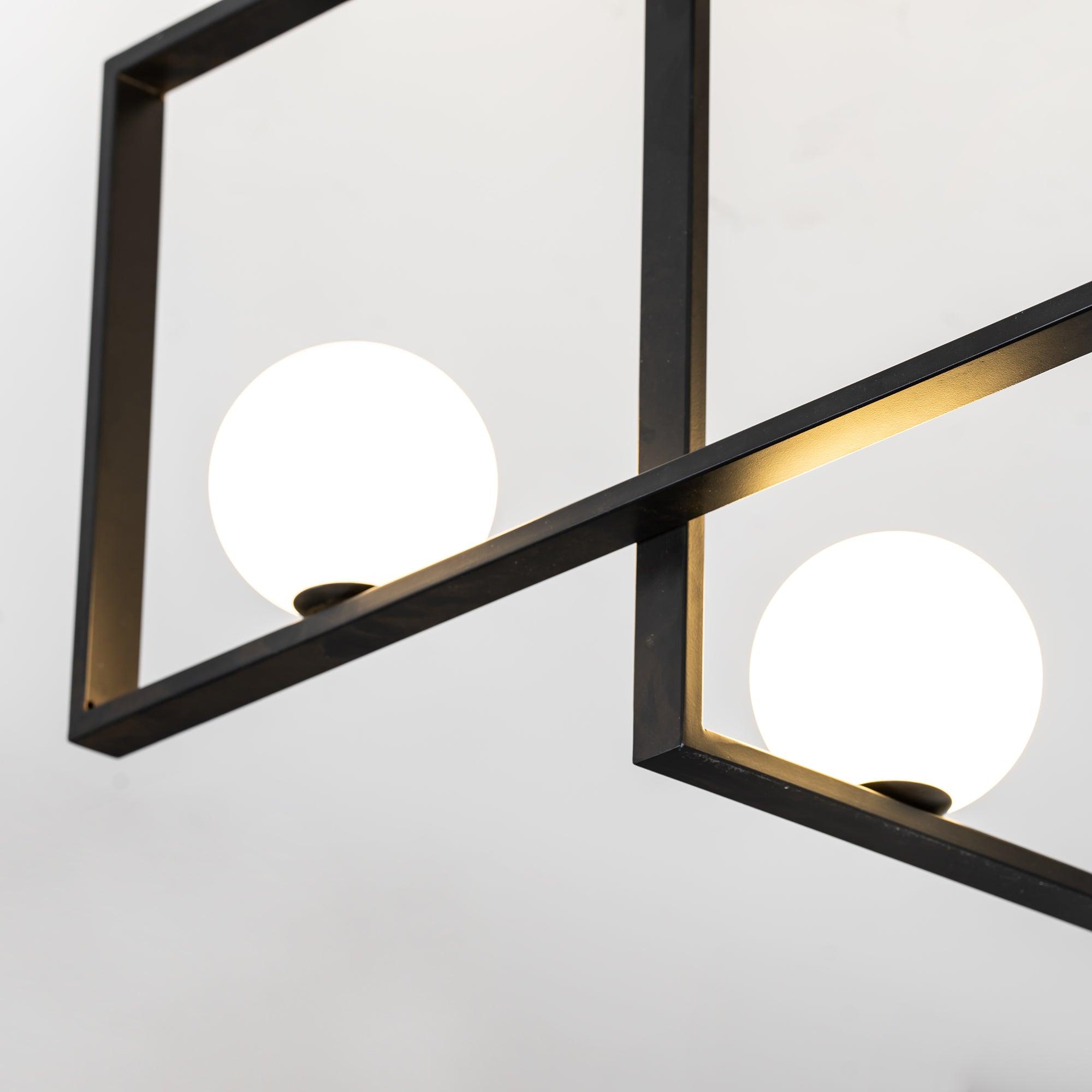 Mondrian Glass Ceiling Light - Lumpaz
