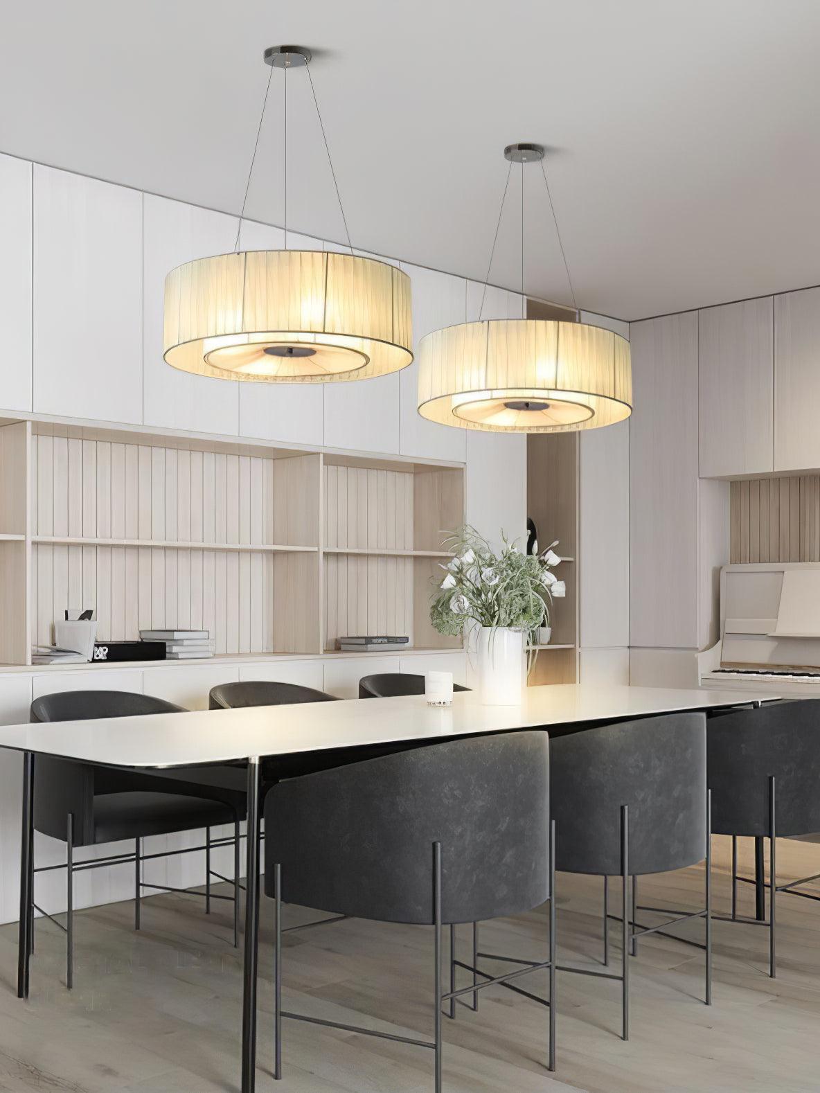 Ruffle Pleated Pendant Lamp - Lumpaz