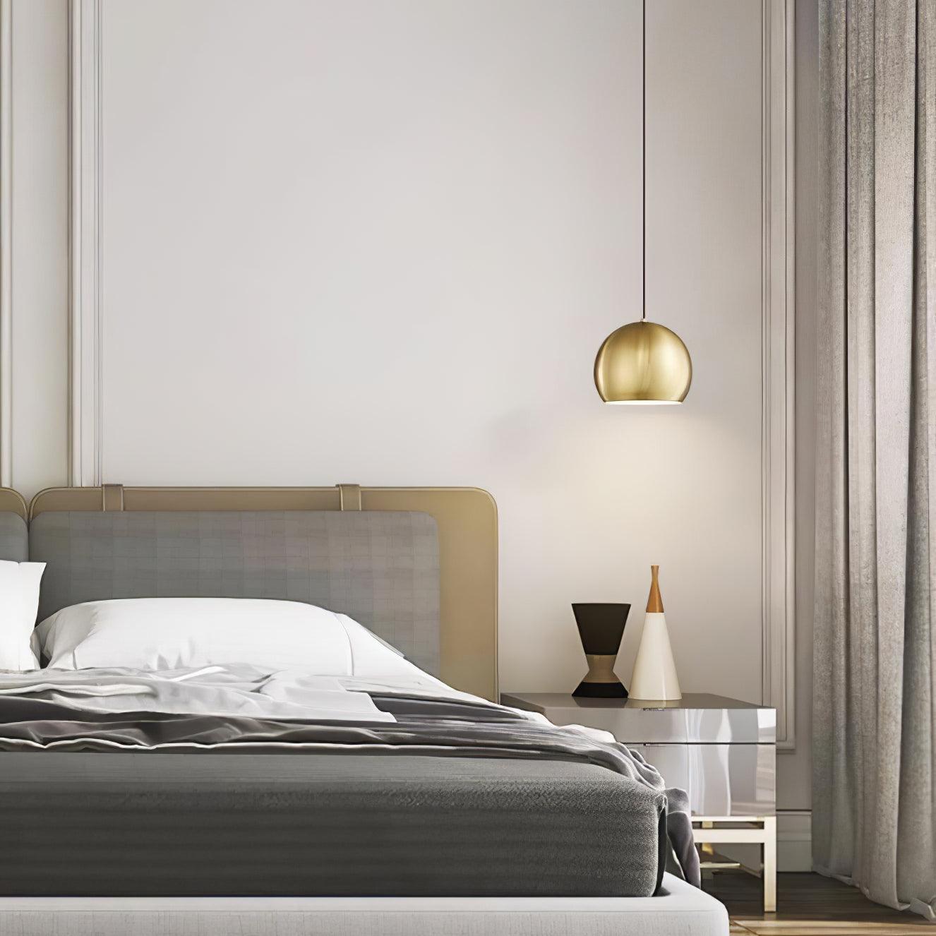 Palla Brass Pendant Lamp - Lumpaz