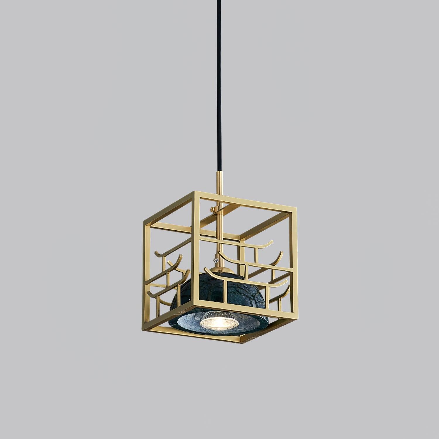 Lantern Square Pendant Lamp - Lumpaz
