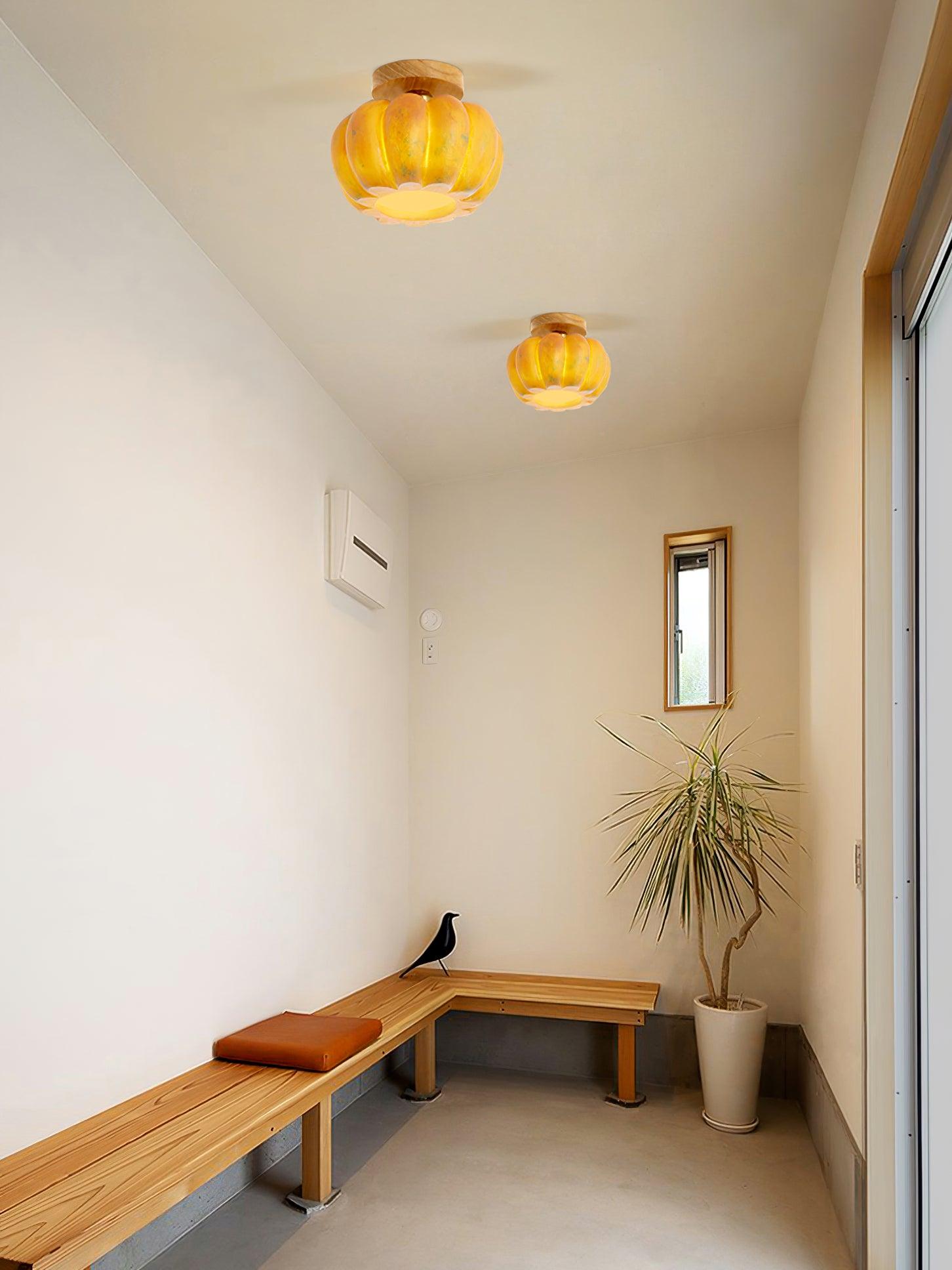 Pumpkin Ceiling Light - Lumpaz