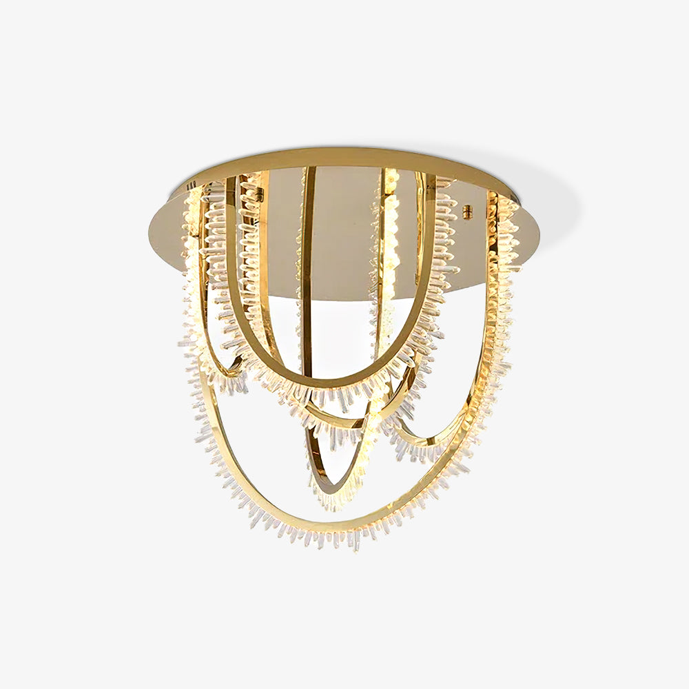 Crystal Corde Ceiling Light - Lumpaz
