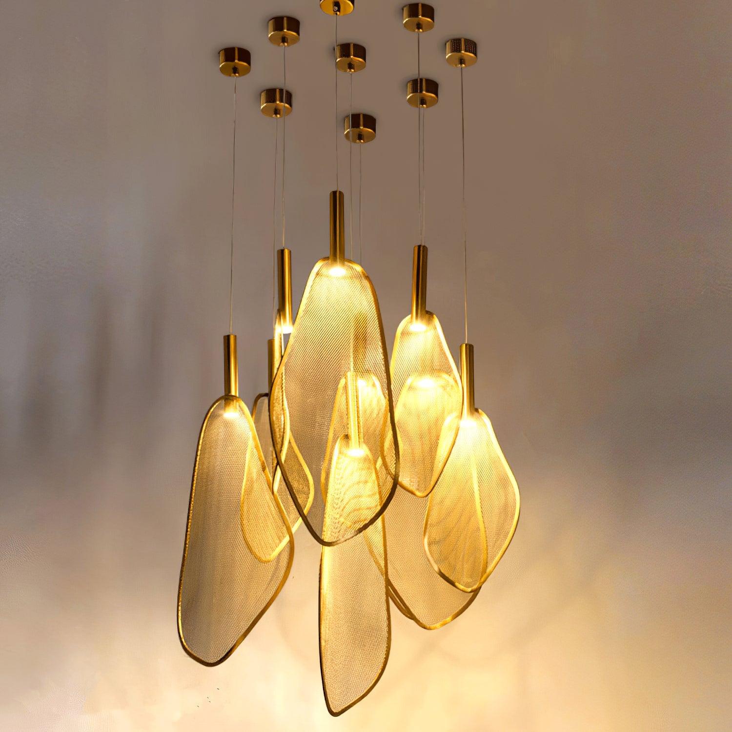 Fan Shape Pendant Light - Lumpaz