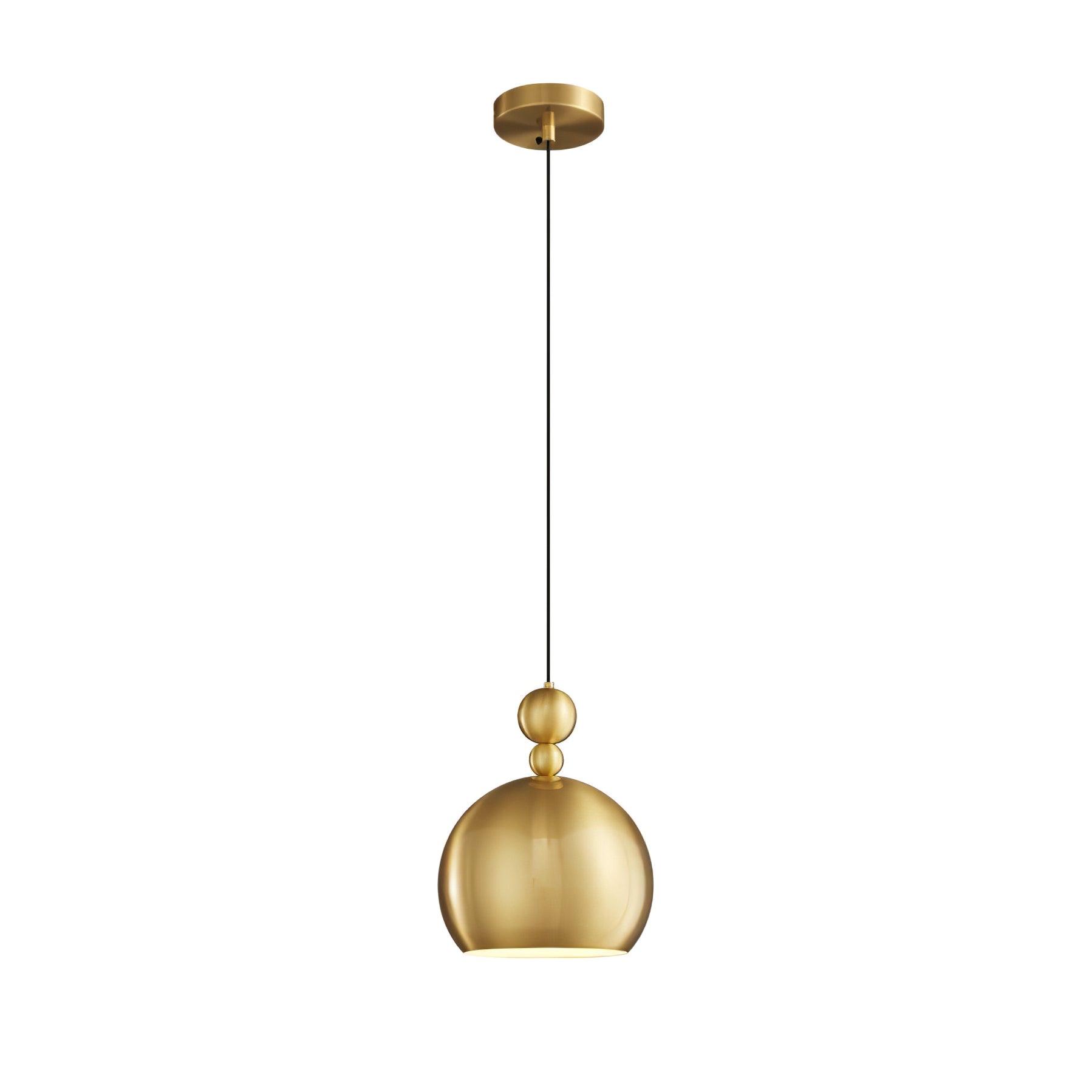 Palla Brass Pendant Lamp - Lumpaz