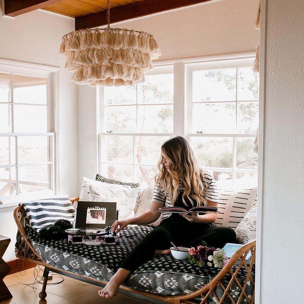 Fela Tassel Chandelier - Lumpaz