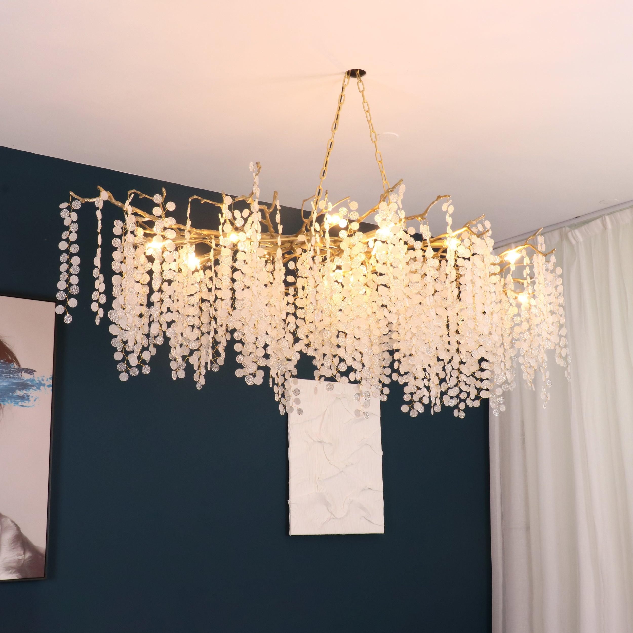 Shiro Noda Crystal Chandelier - Lumpaz
