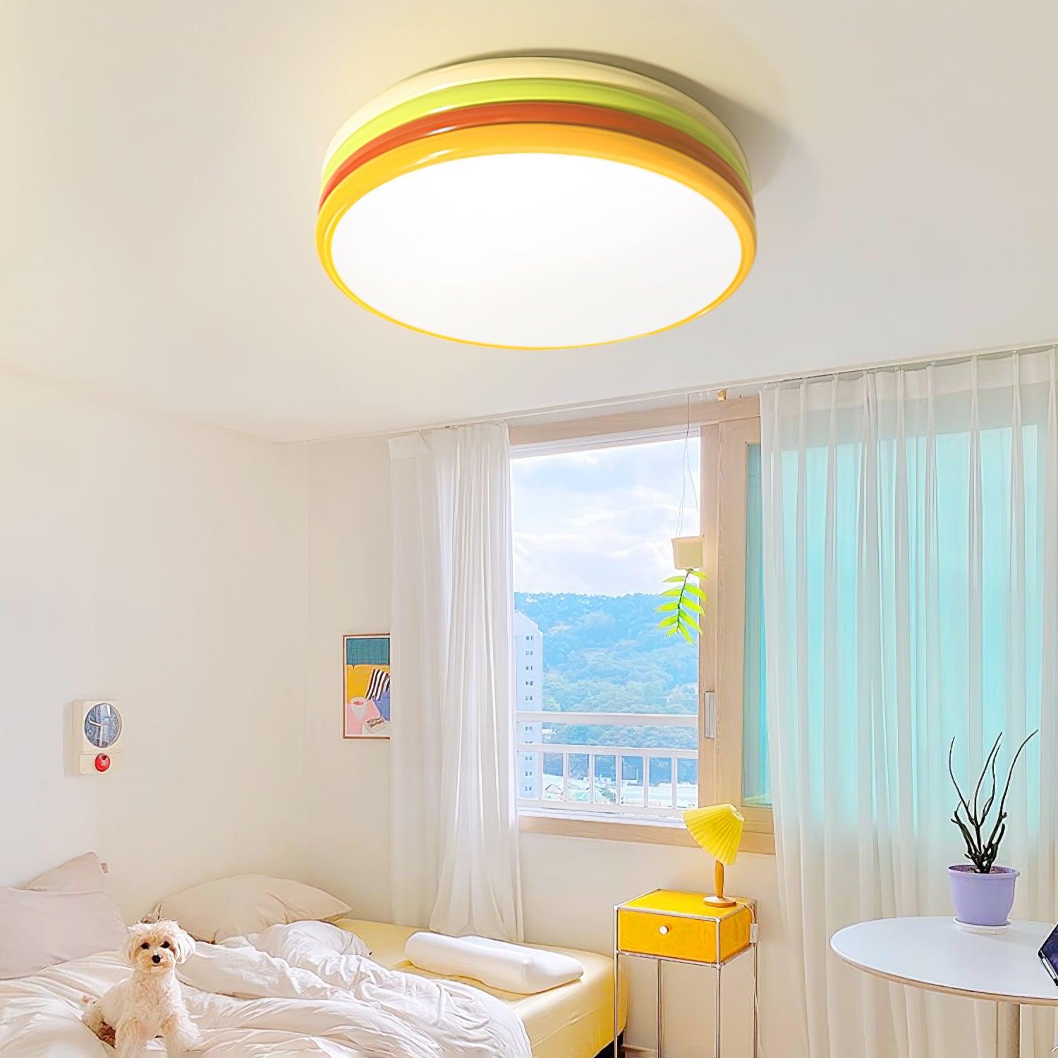 Color Stack Ceiling Lamp - Lumpaz