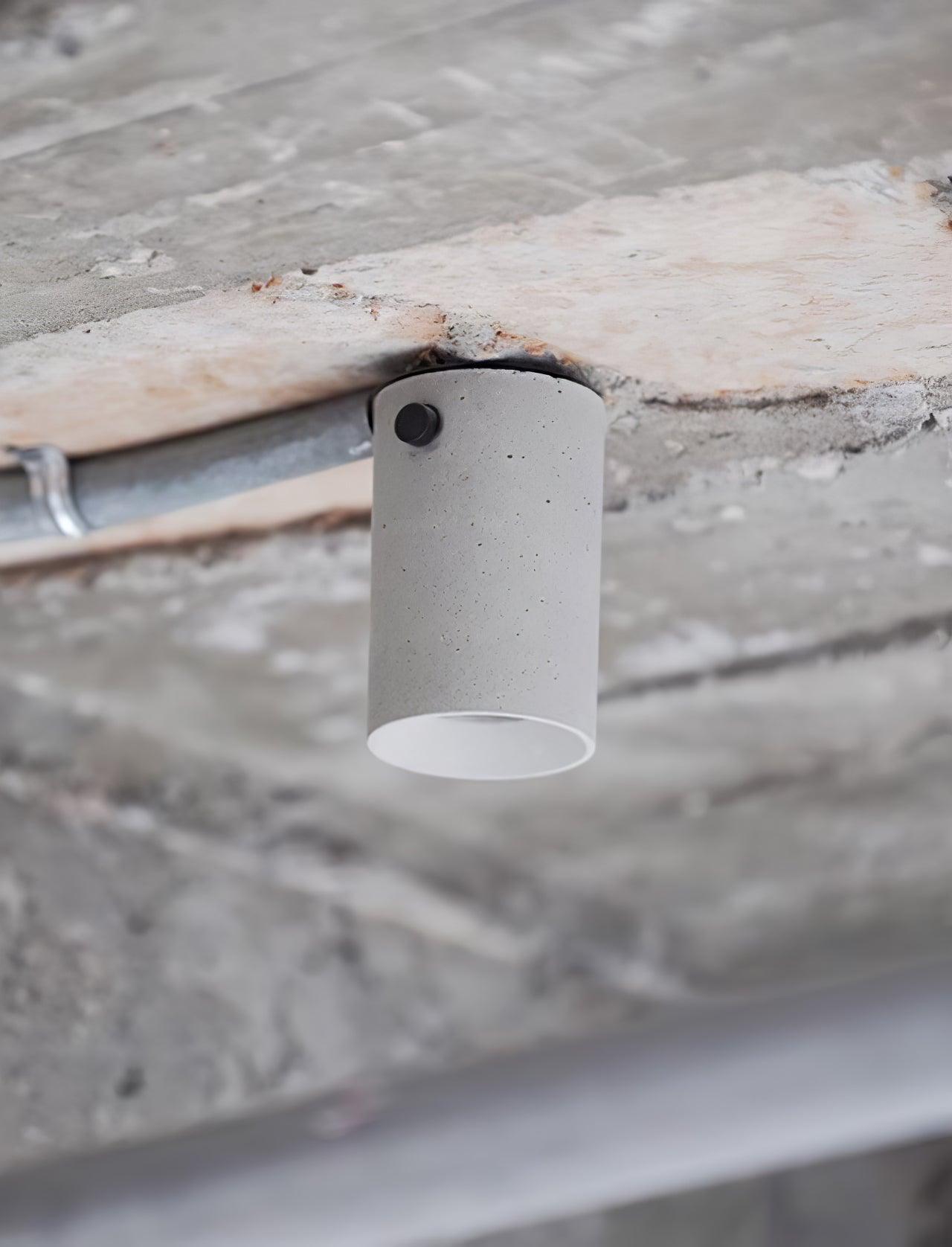 Concrete Ceiling Lamp - Lumpaz