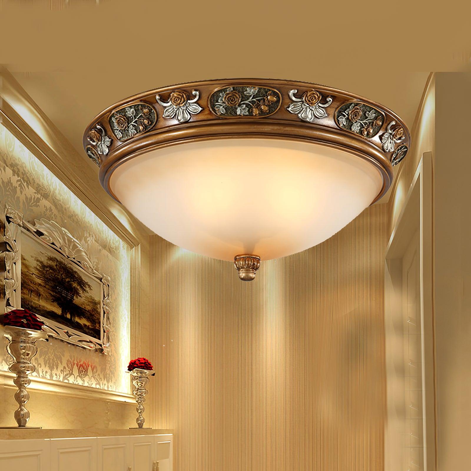 Deltana Resin Recessed Ceiling Light - Lumpaz