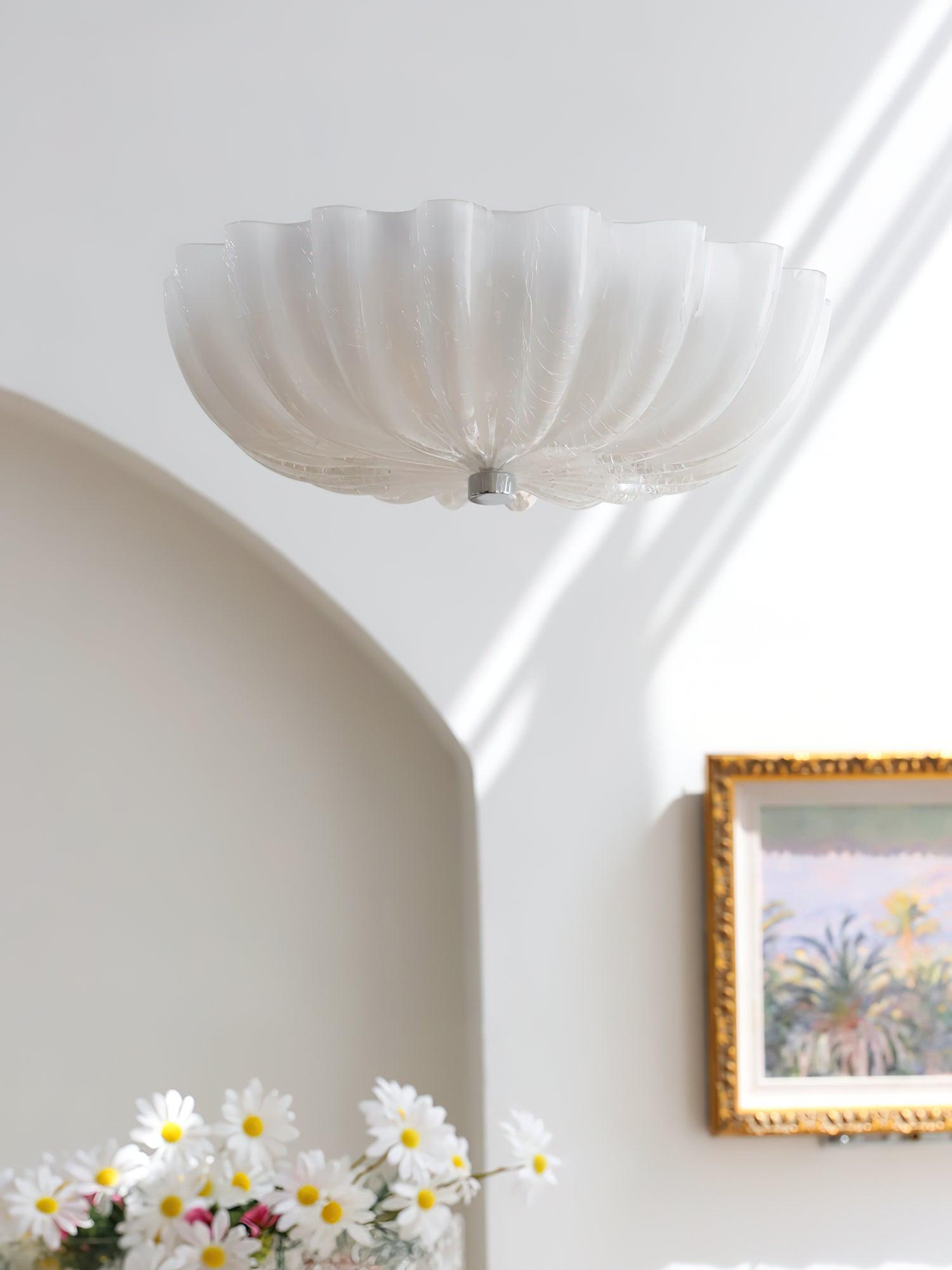 Murano Glass Flush Ceiling Light - Lumpaz