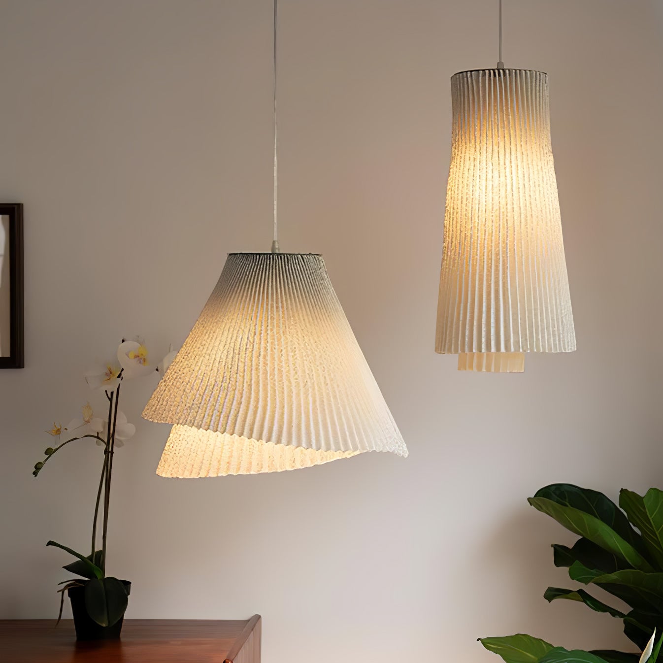 Harmonious Stainless Steel Mesh Pendant Lamp - Lumpaz