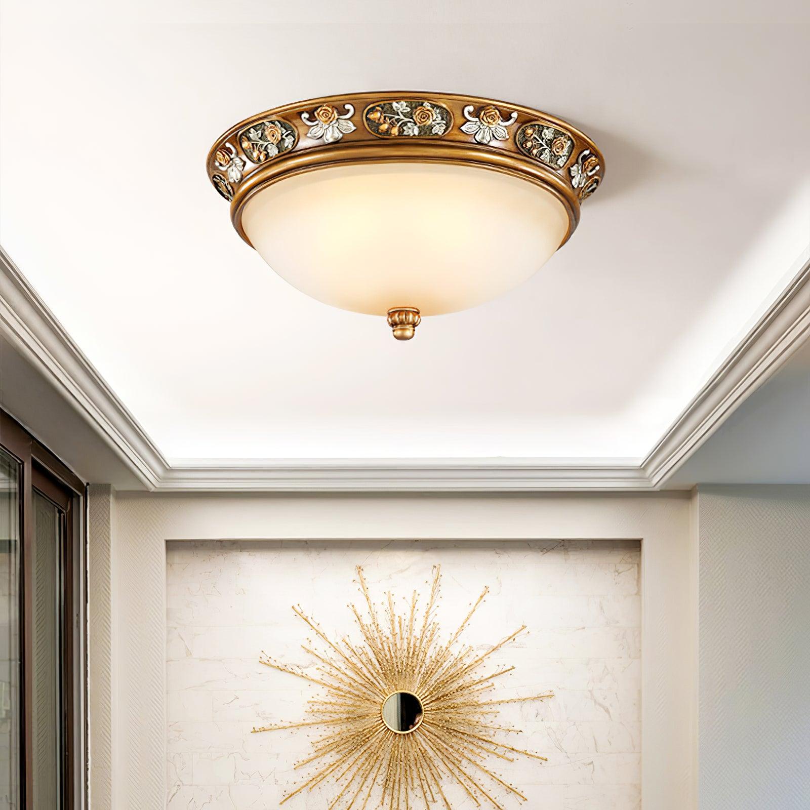 Deltana Resin Recessed Ceiling Light - Lumpaz