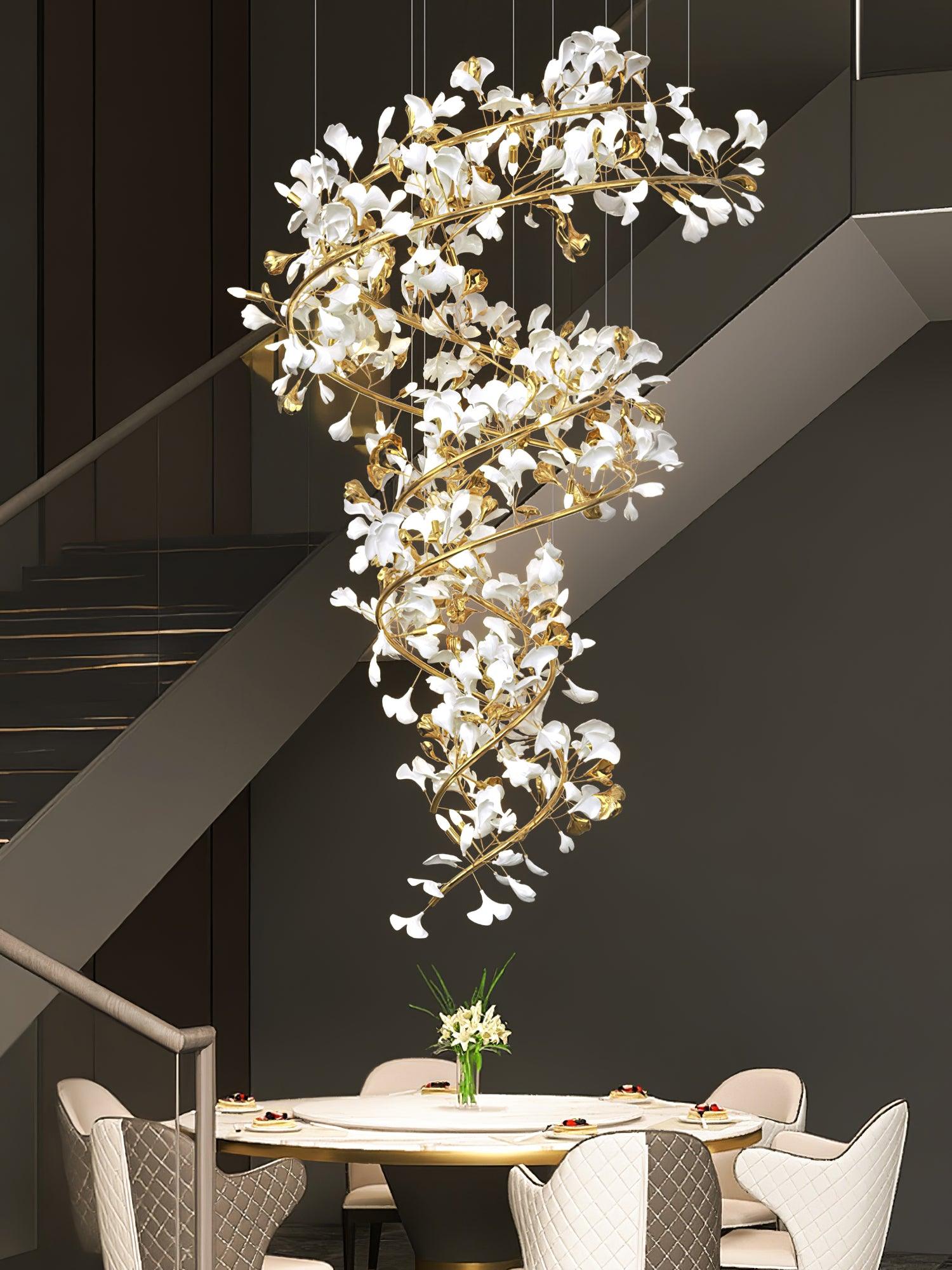 Gingko Chandelier Q - Lumpaz
