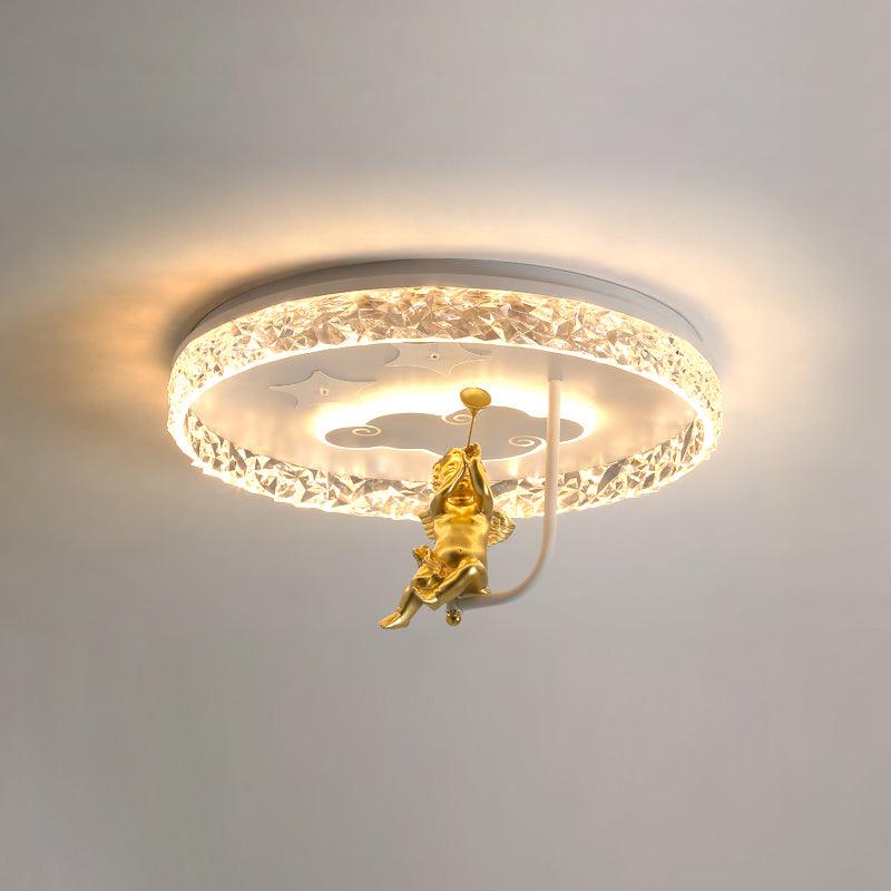 Round Carousel Children's Ceiling Lamp - Lumpaz