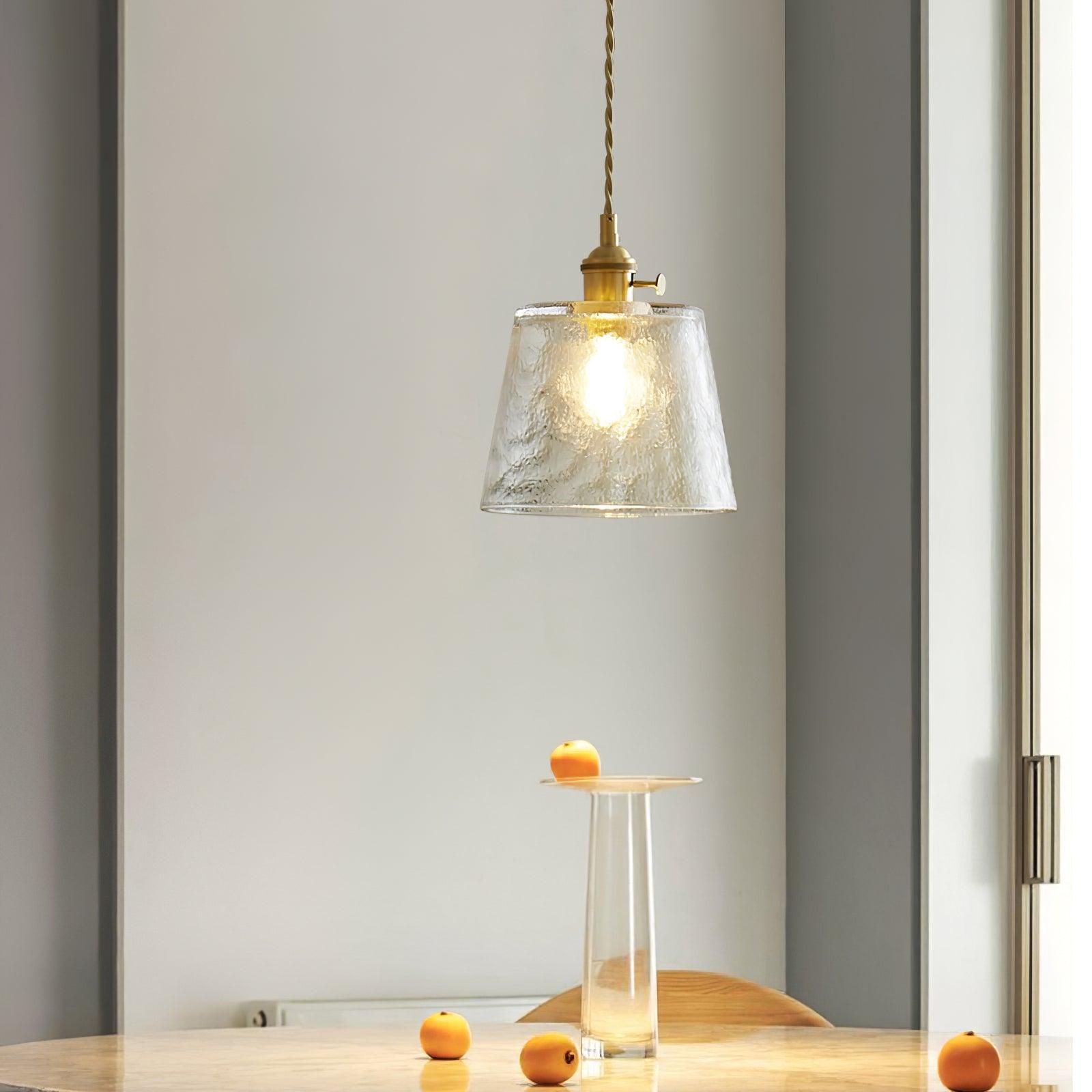 Glass Cup Pendant Lamp - Lumpaz