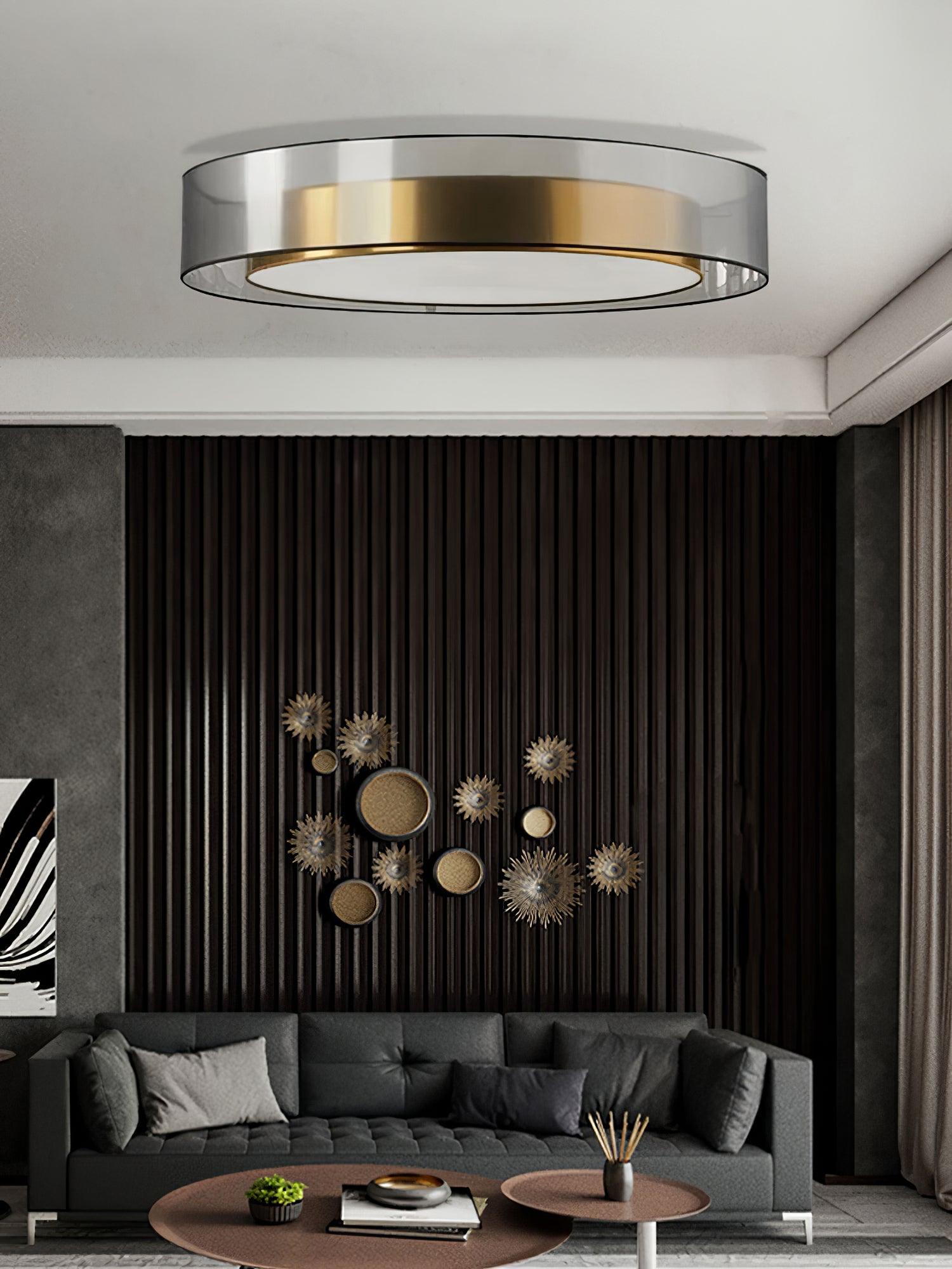 Round Low Profile Ceiling Light - Lumpaz
