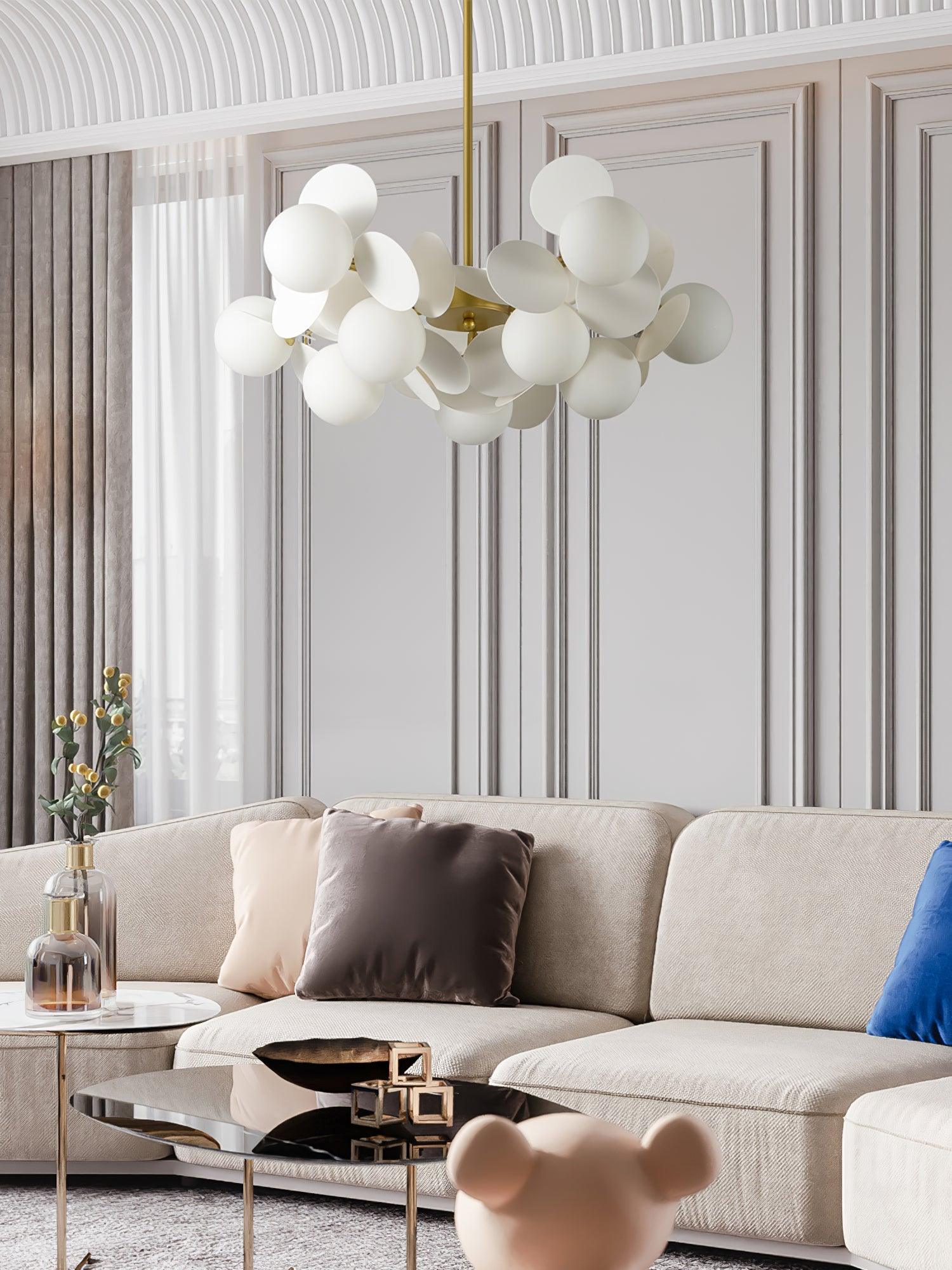Off White Tree Chandelier - Lumpaz