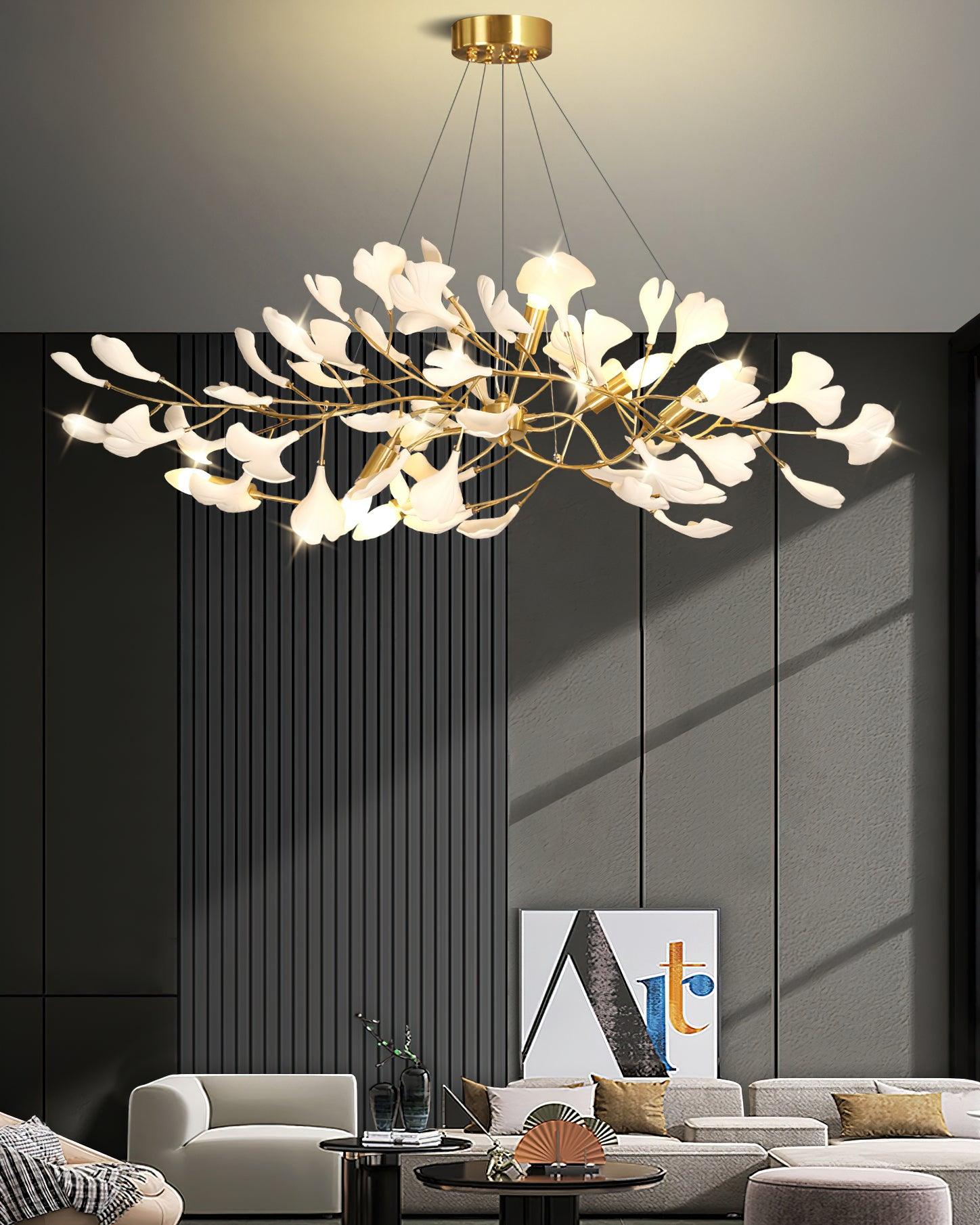 Gingko Chandelier I - Lumpaz