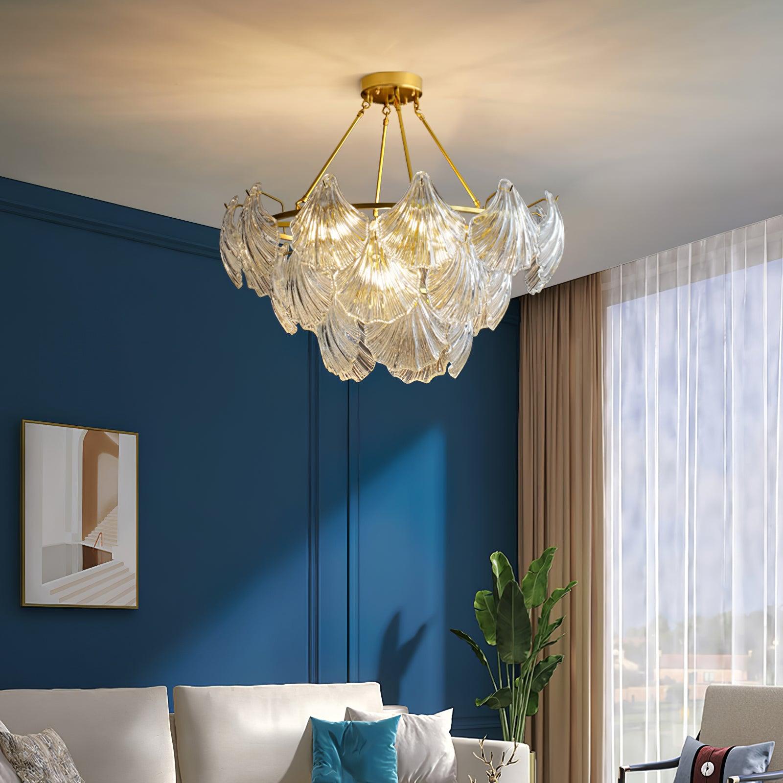 Ribbed Shell Ceiling light - Lumpaz