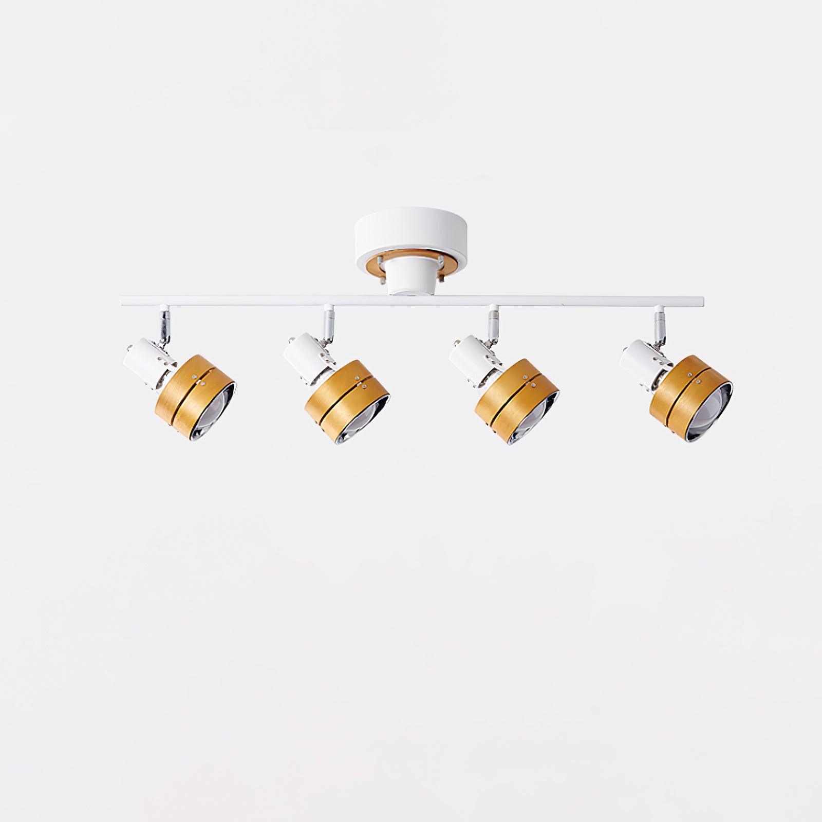 Wooden Adjustable Spot Ceiling Lamp - Lumpaz