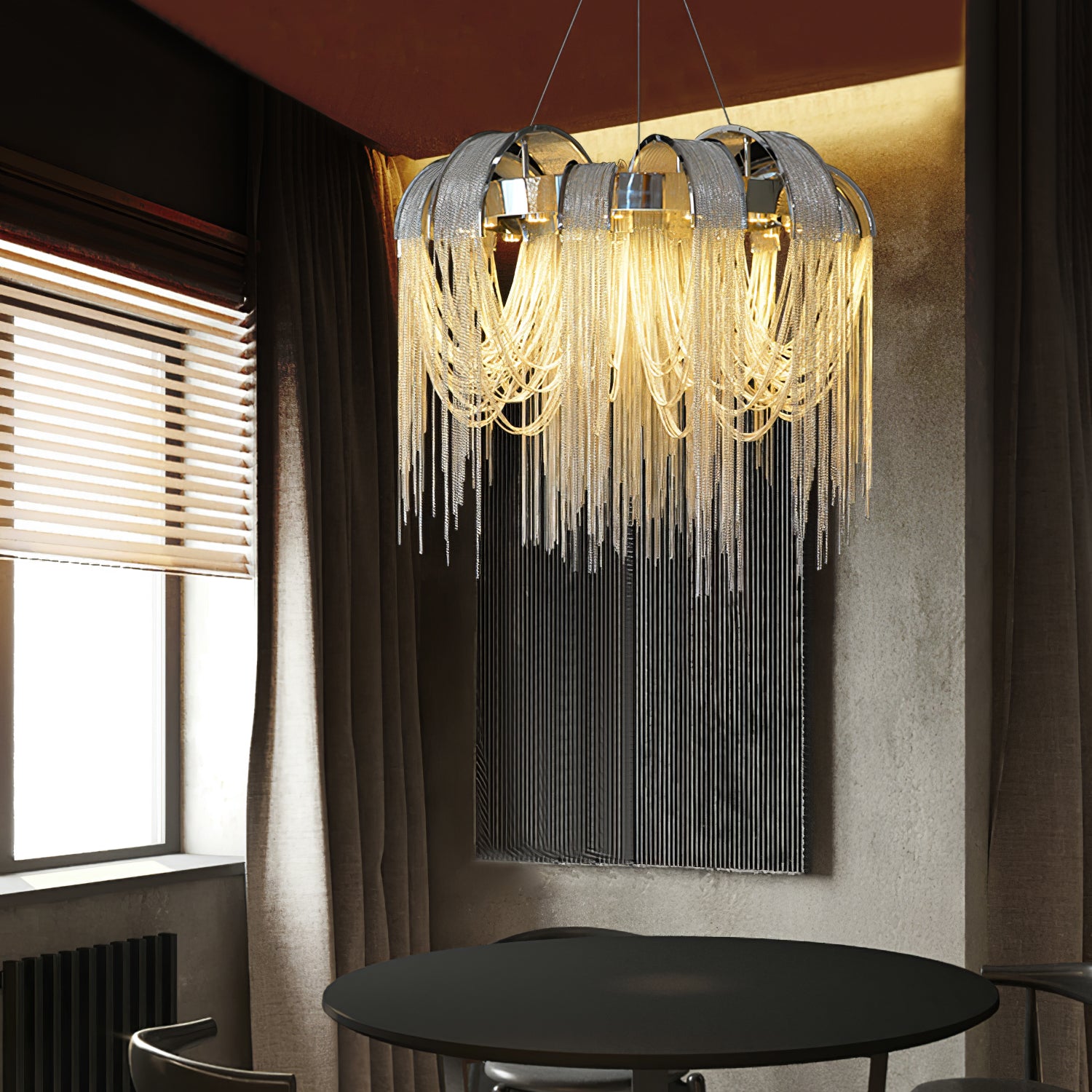 Length Chains Chandelier - Lumpaz