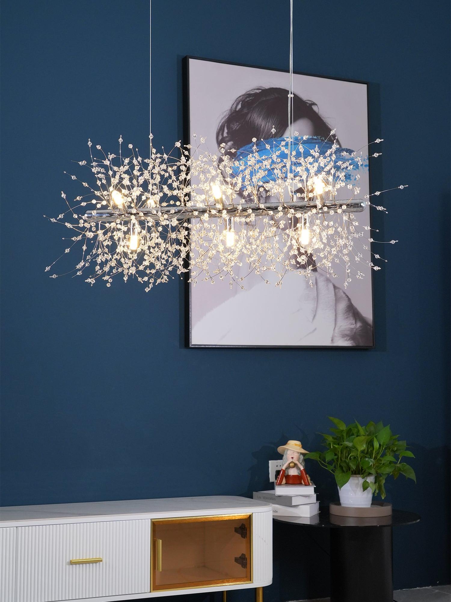 Crystal Dandelion Chandelier - Lumpaz