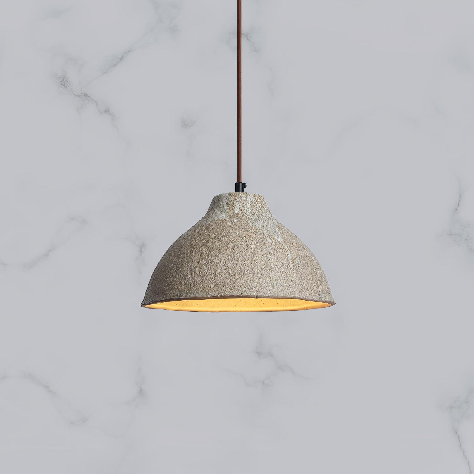 Raku Retro Ceramic Pendant Lamp - Lumpaz