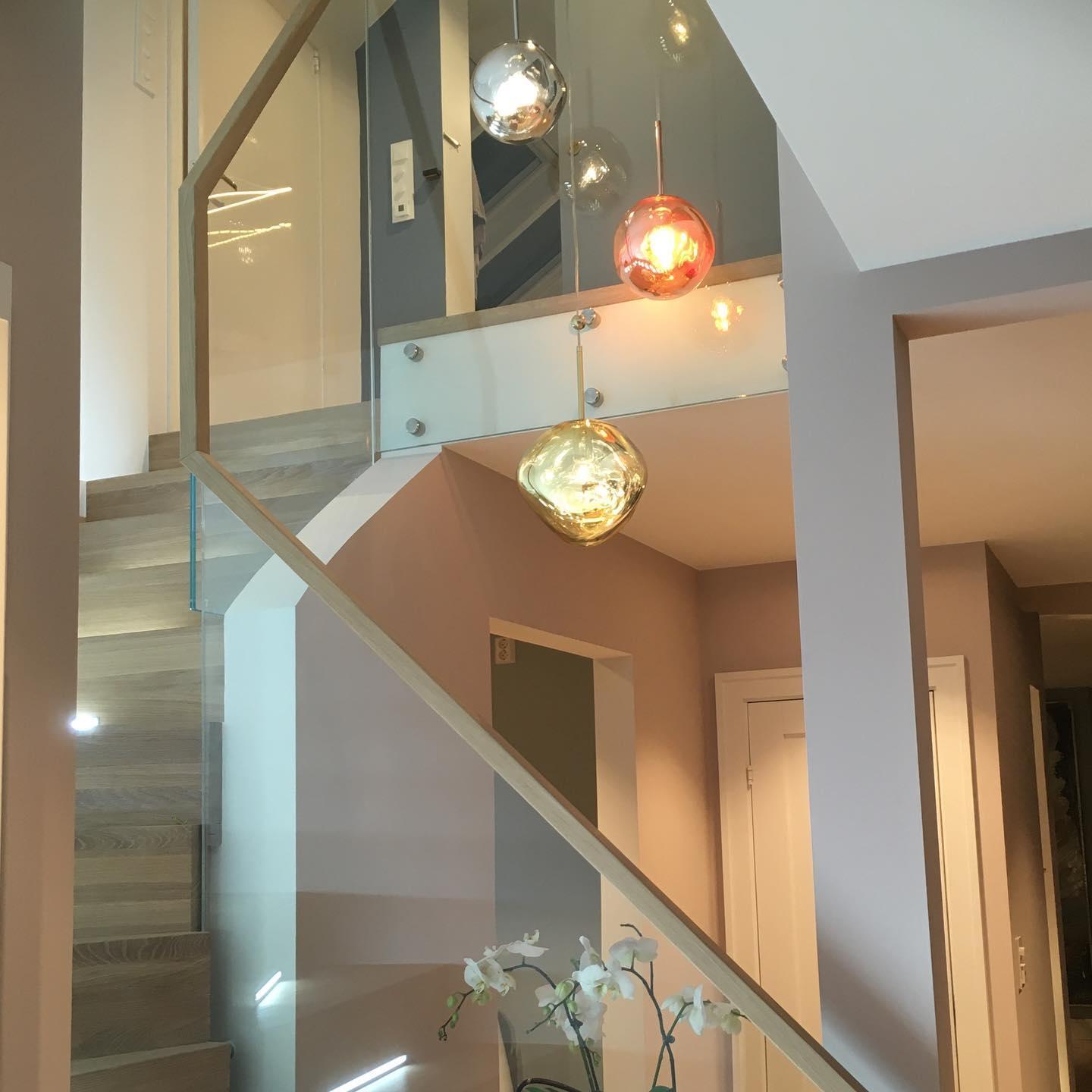 Multi Lava Round Pendant Lamp - Lumpaz