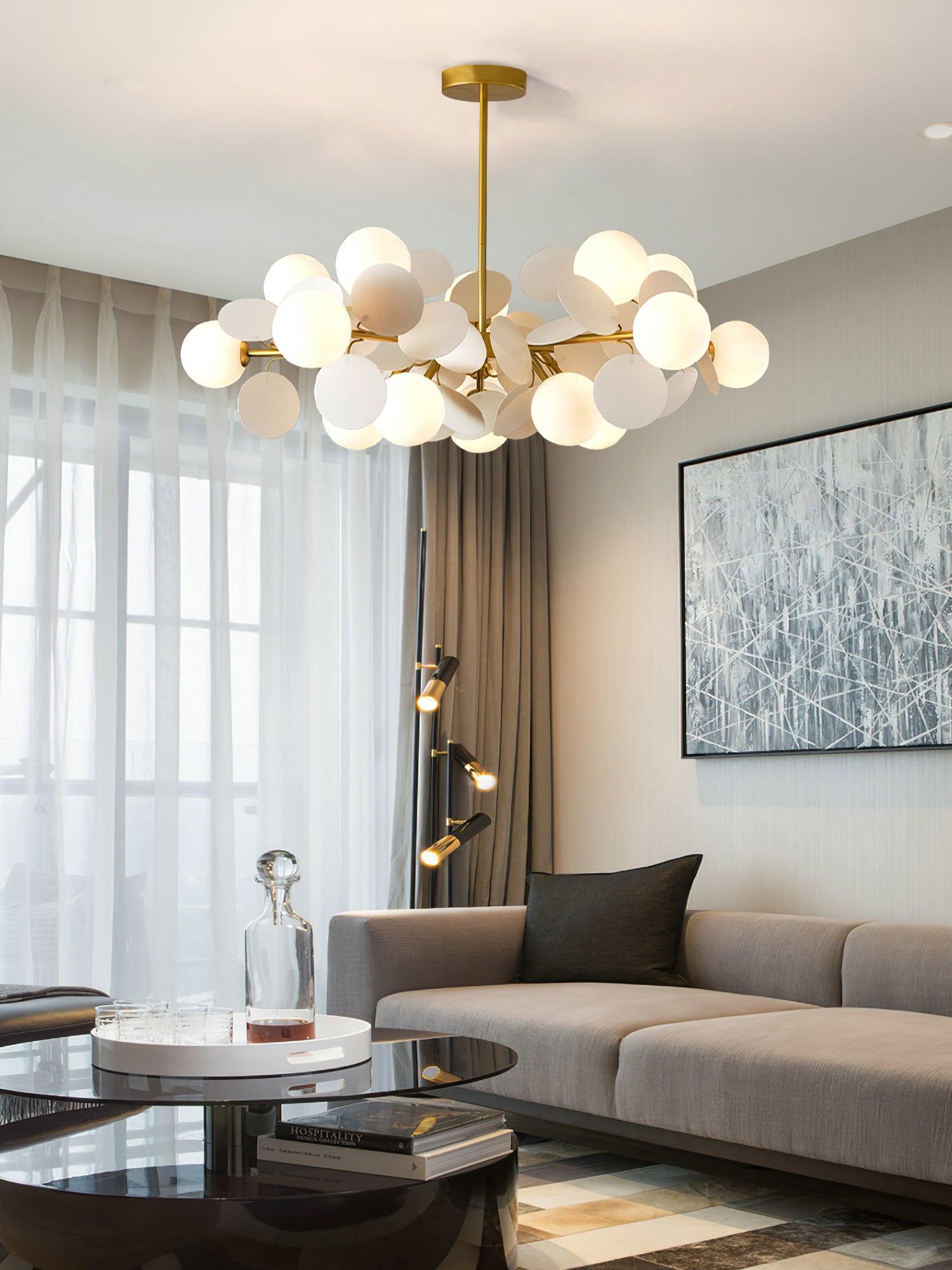 Off White Tree Chandelier - Lumpaz