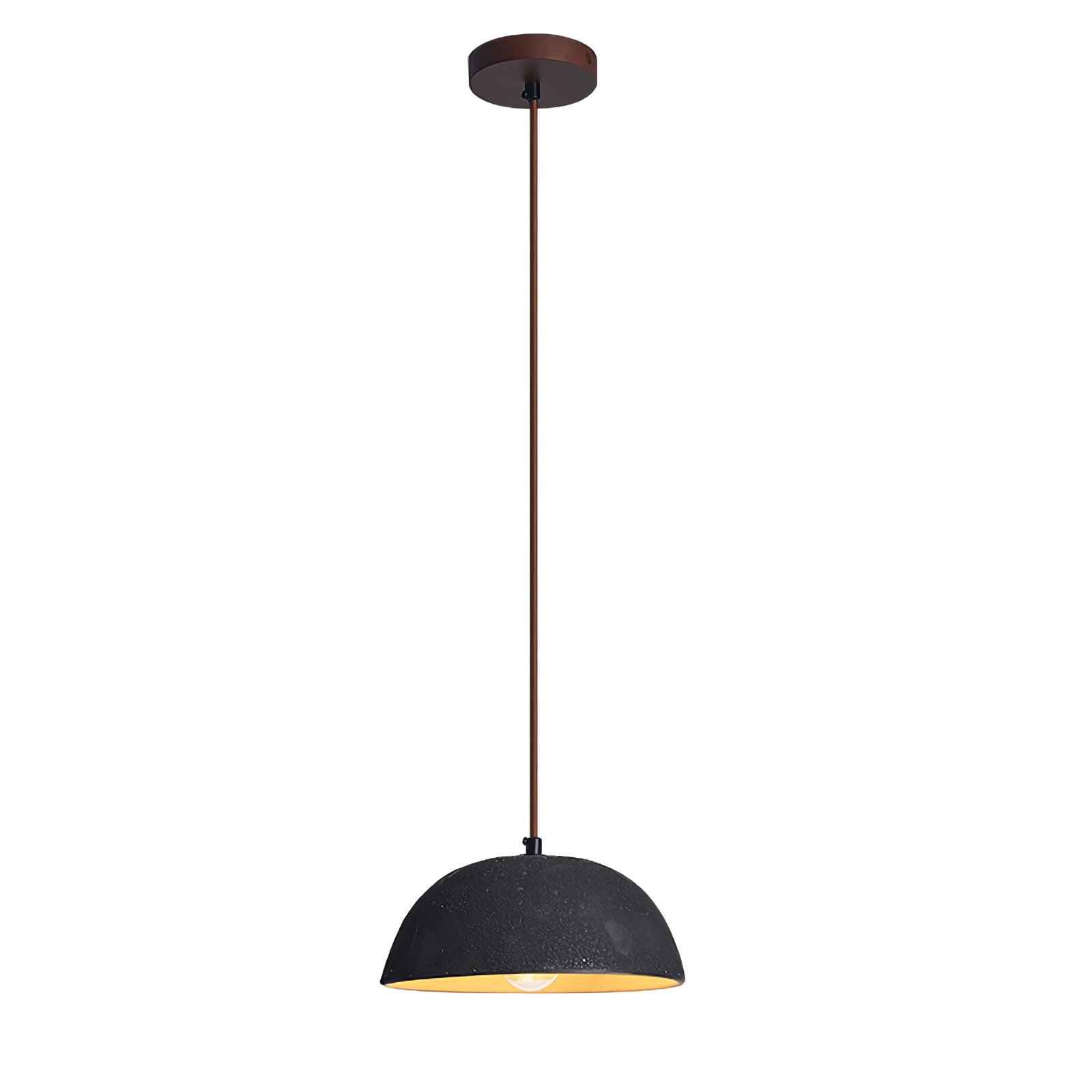Black Arch Ceramic Pendant Lamp - Lumpaz