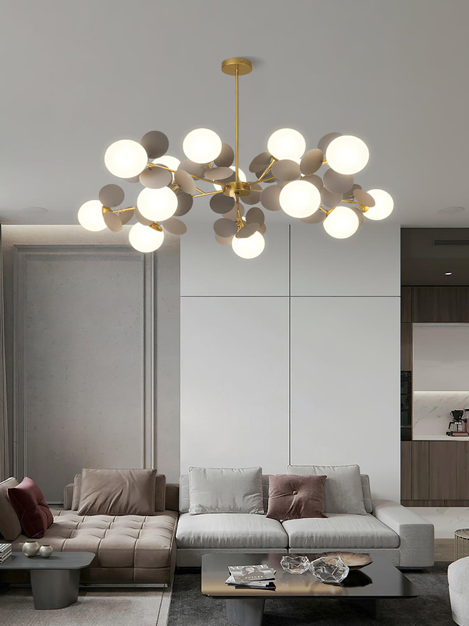 Off White Tree Chandelier - Lumpaz